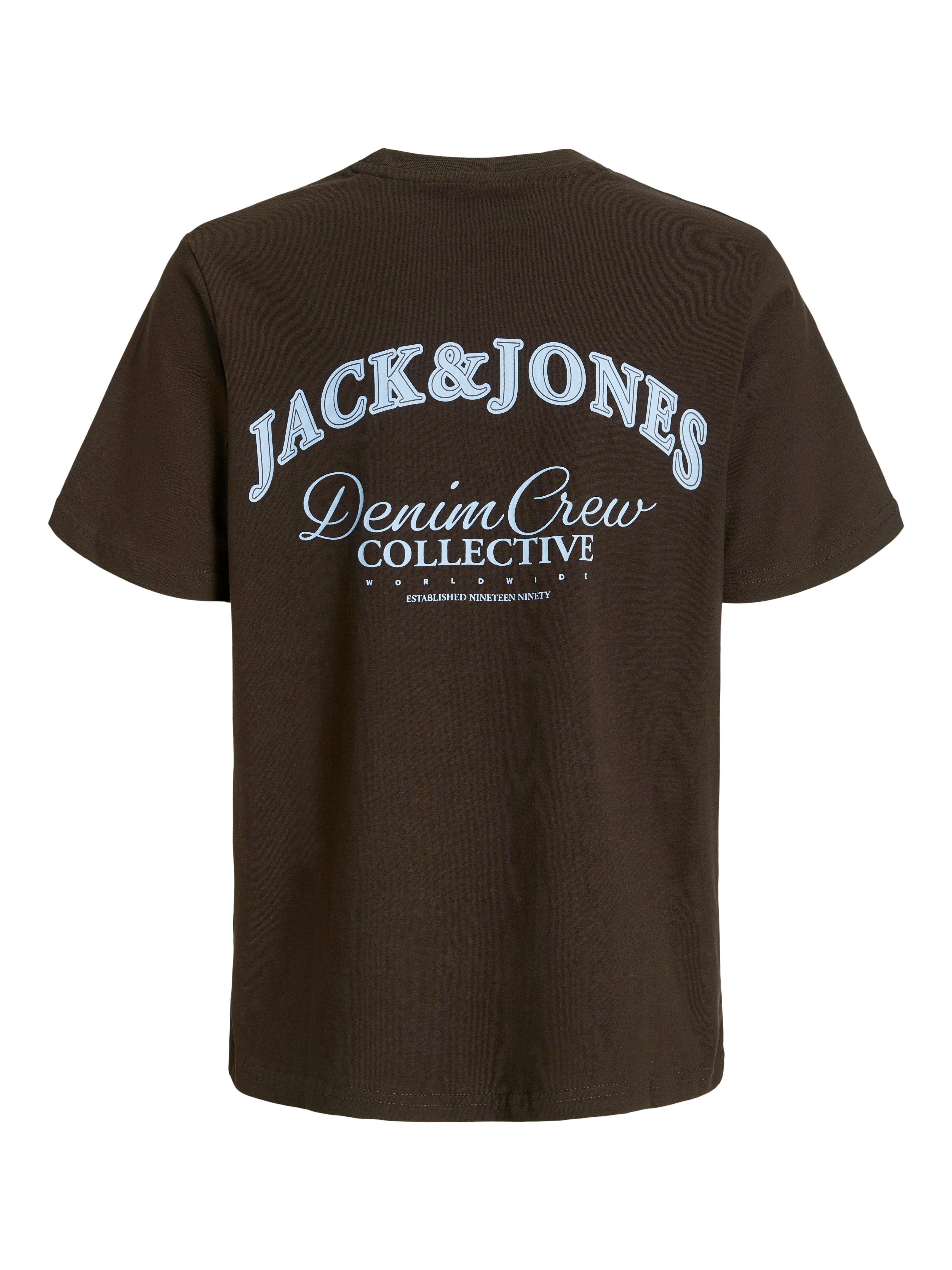 Jack & Jones Junior T-shirt JJEBRANDES BACKP RELAXED TEE SS SN JNR