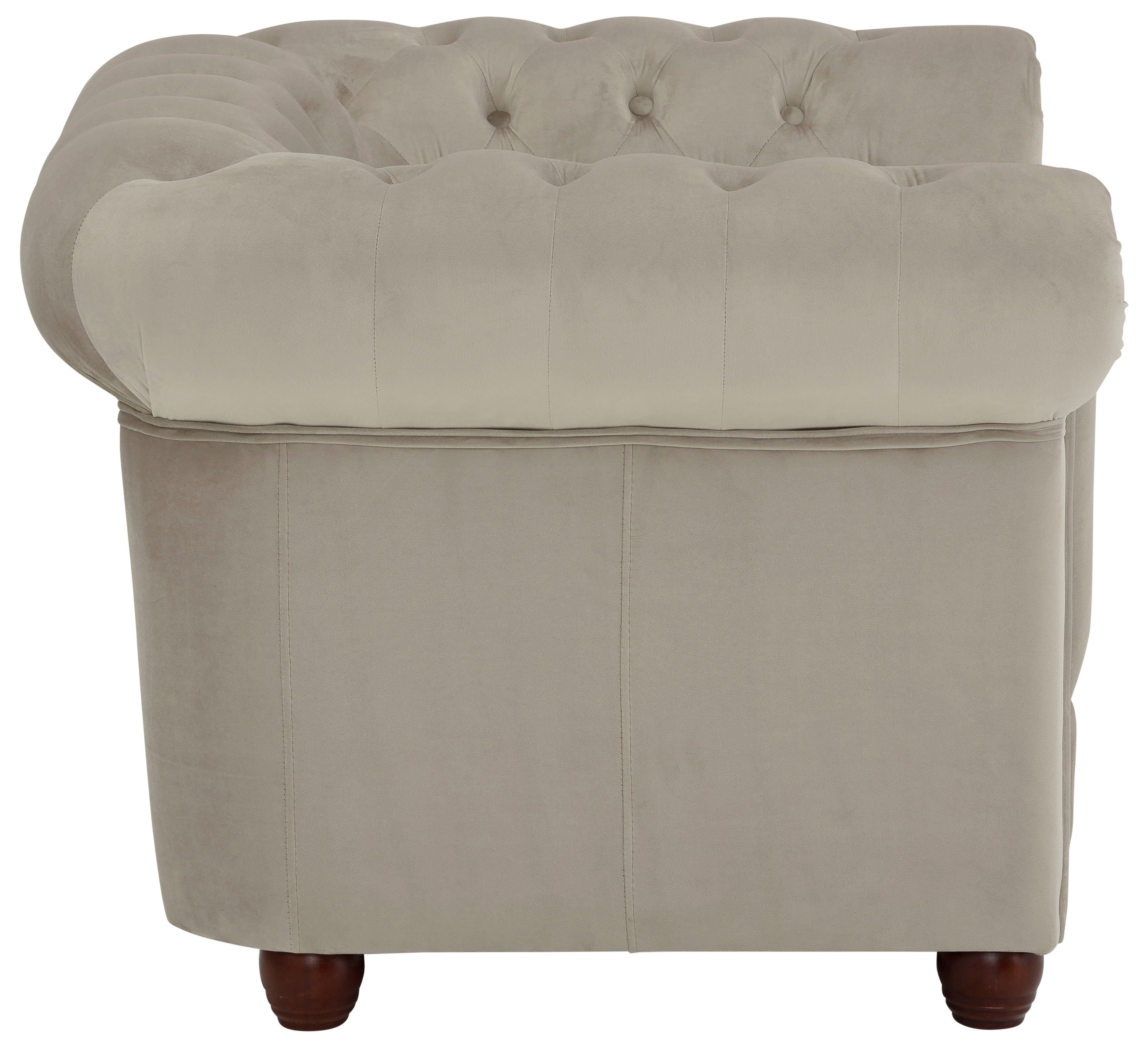 Home affaire Chesterfield-fauteuil New Castle fauteuil hoogwaardige capitonnage, bxdxh: 104x86x72 cm