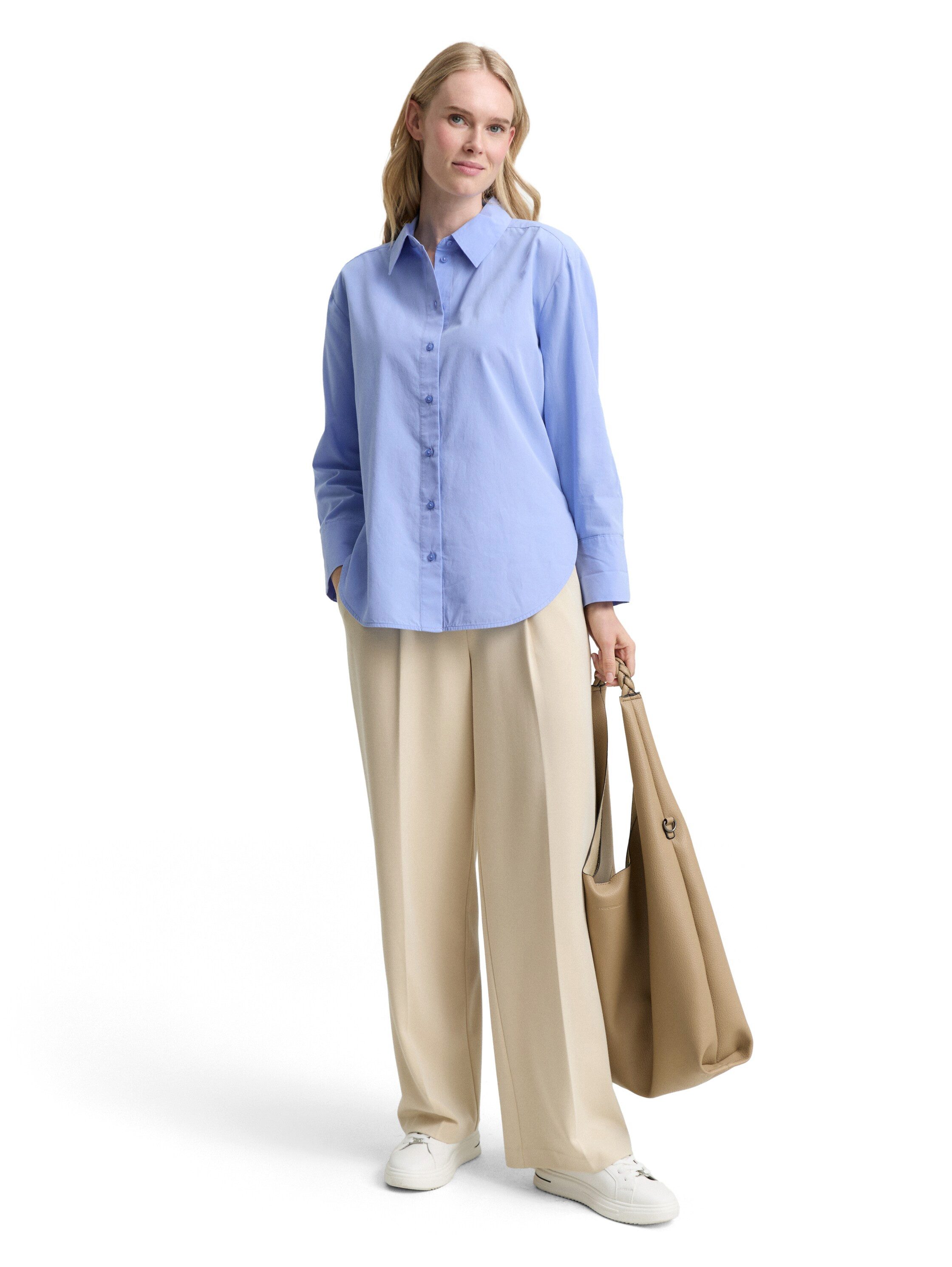 Tom Tailor Overhemdblouse met manchetten