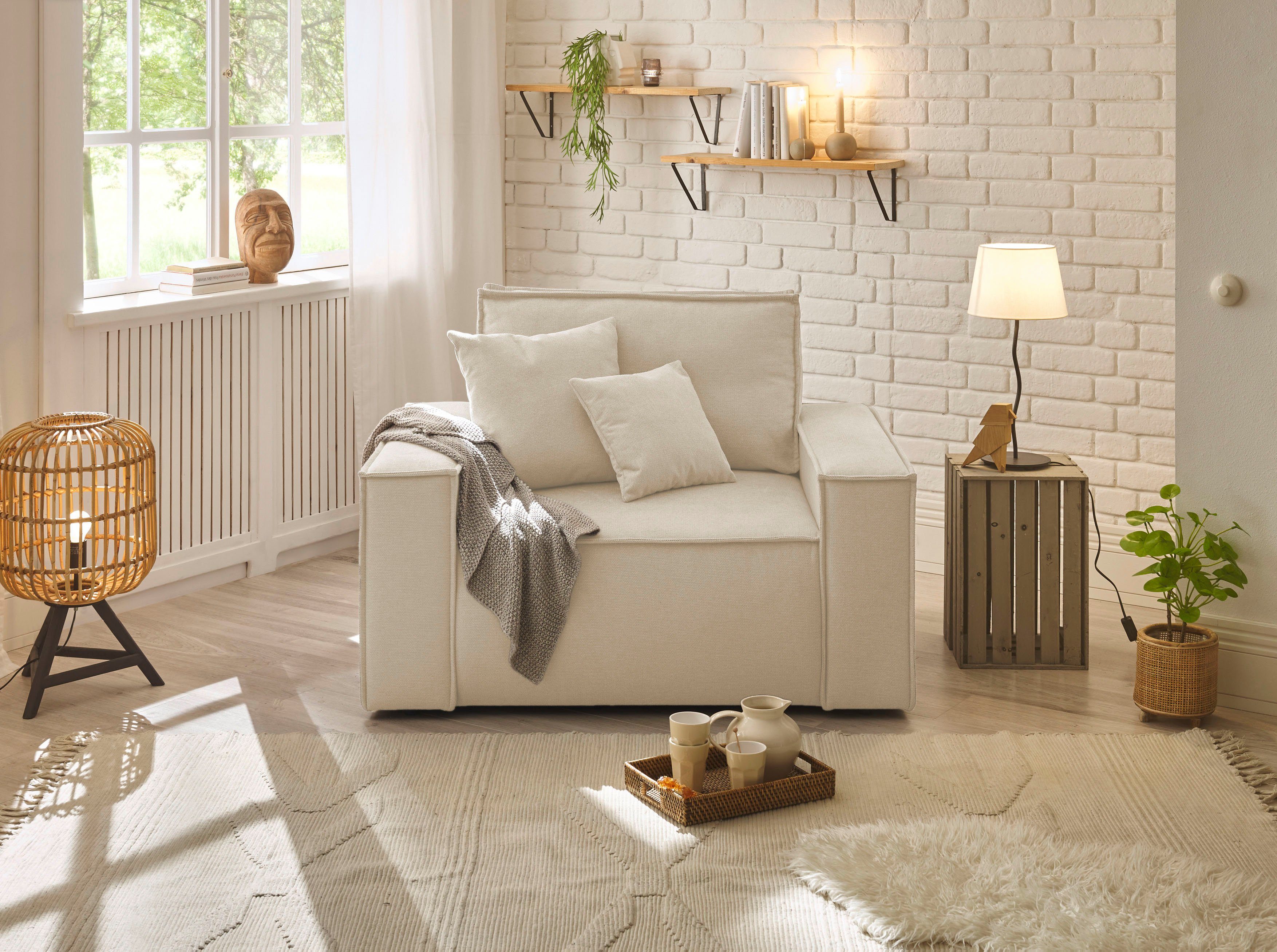 andas Loveseat Finnley passend bij de bekleding van de finnley-serie (1 stuk)