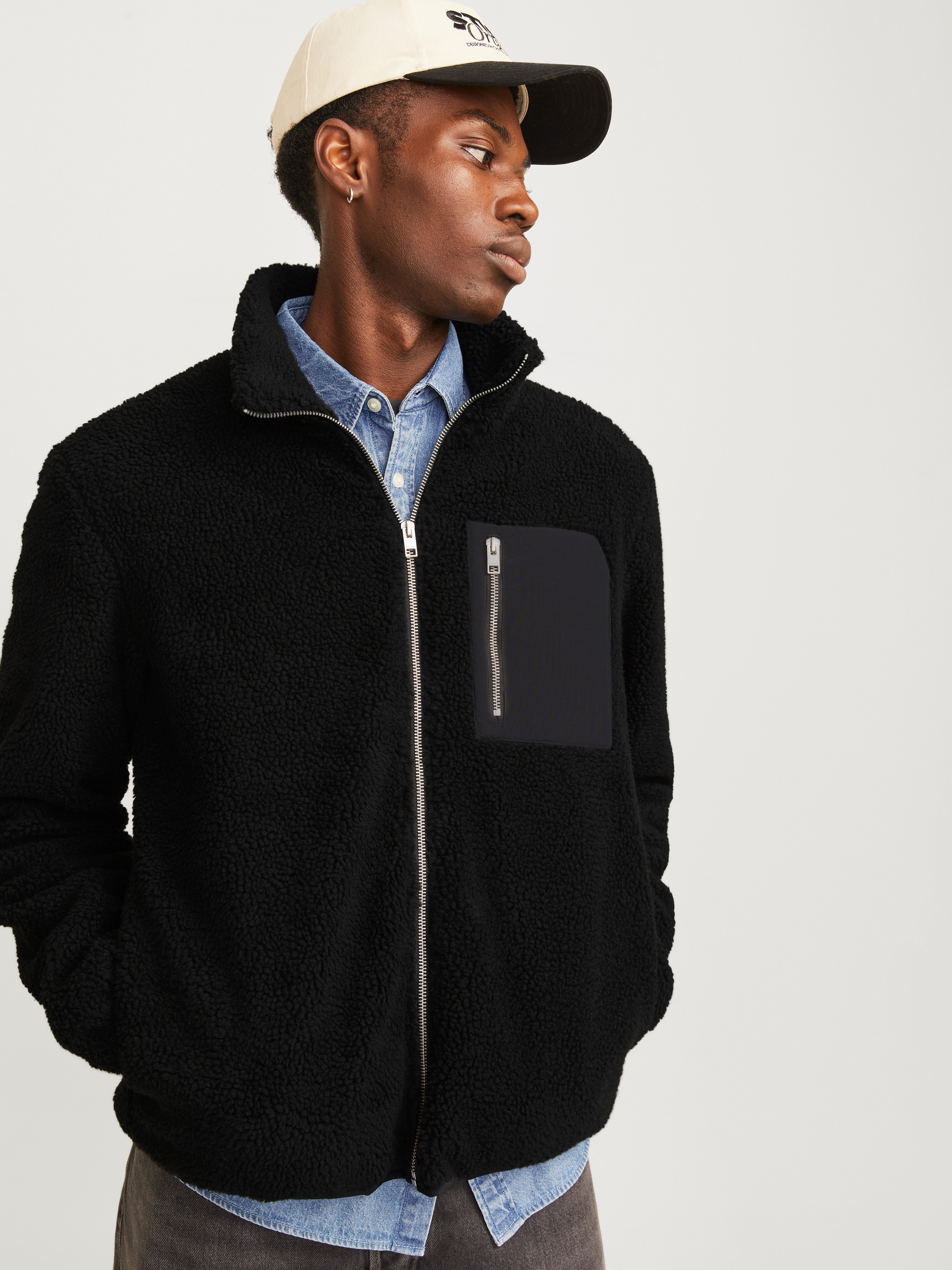 Jack & Jones Kort jack JJEBRADLEY TEDDY JACKET NOOS