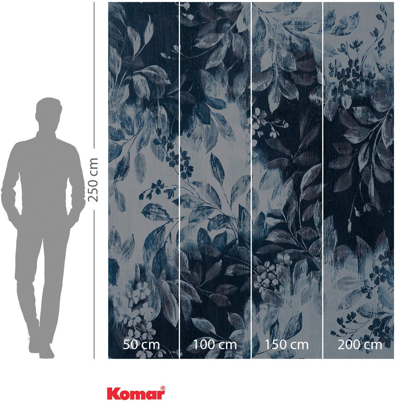 Komar Vliesbehang Digitale print vlies - Idyllic Indigo - Afmeting 200 x 250 cm (1 stuk)