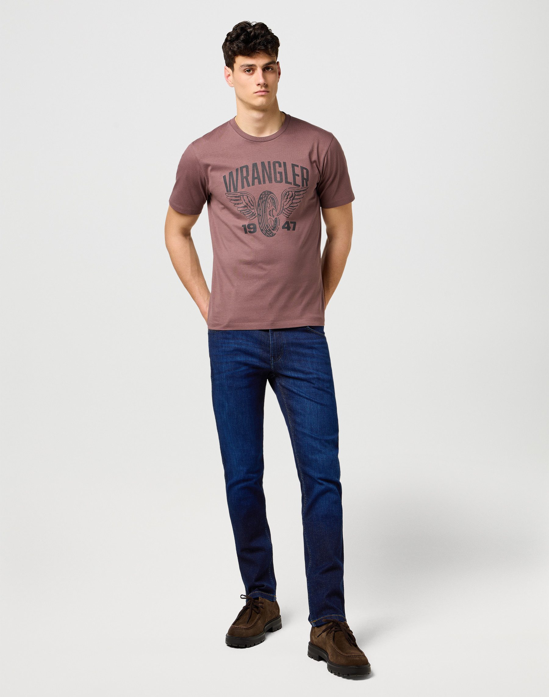 Wrangler Straight jeans GREENSBORO FREE TO STRETCH Vrij om te rekken materiaal