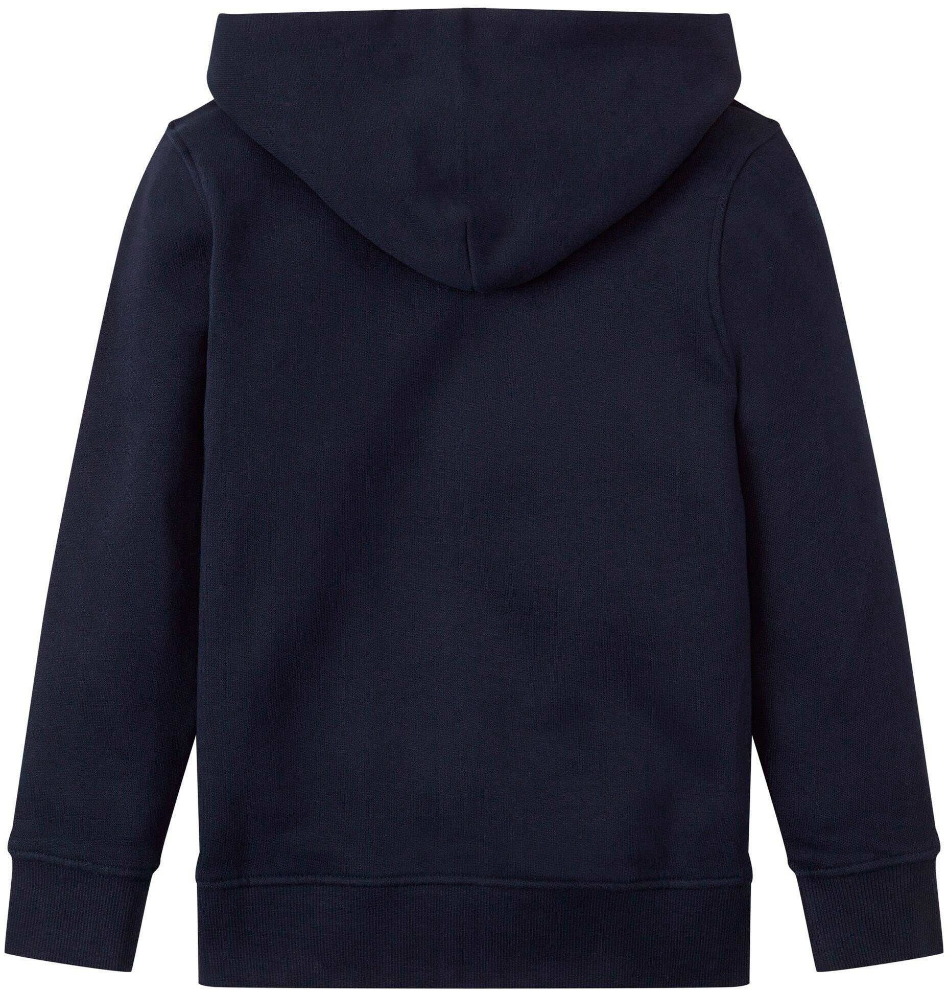Tom Tailor Sweatvest met een capuchon
