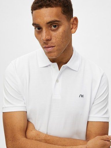 SELECTED HOMME Poloshirt SLHDANTE SS POLO NOOS