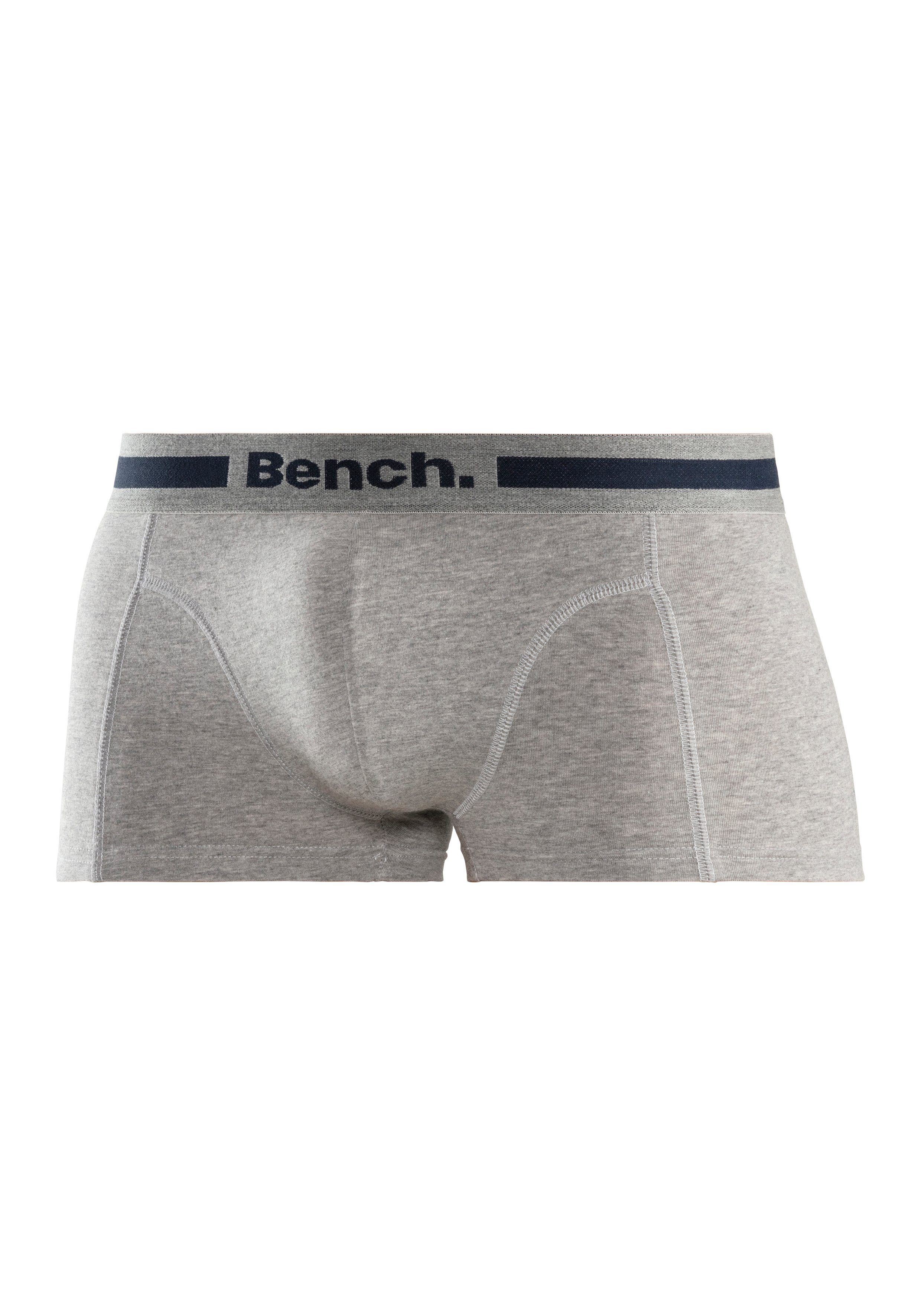 Bench. Hipster strak zittende boxershorts van katoenmix (set, 4 stuks)