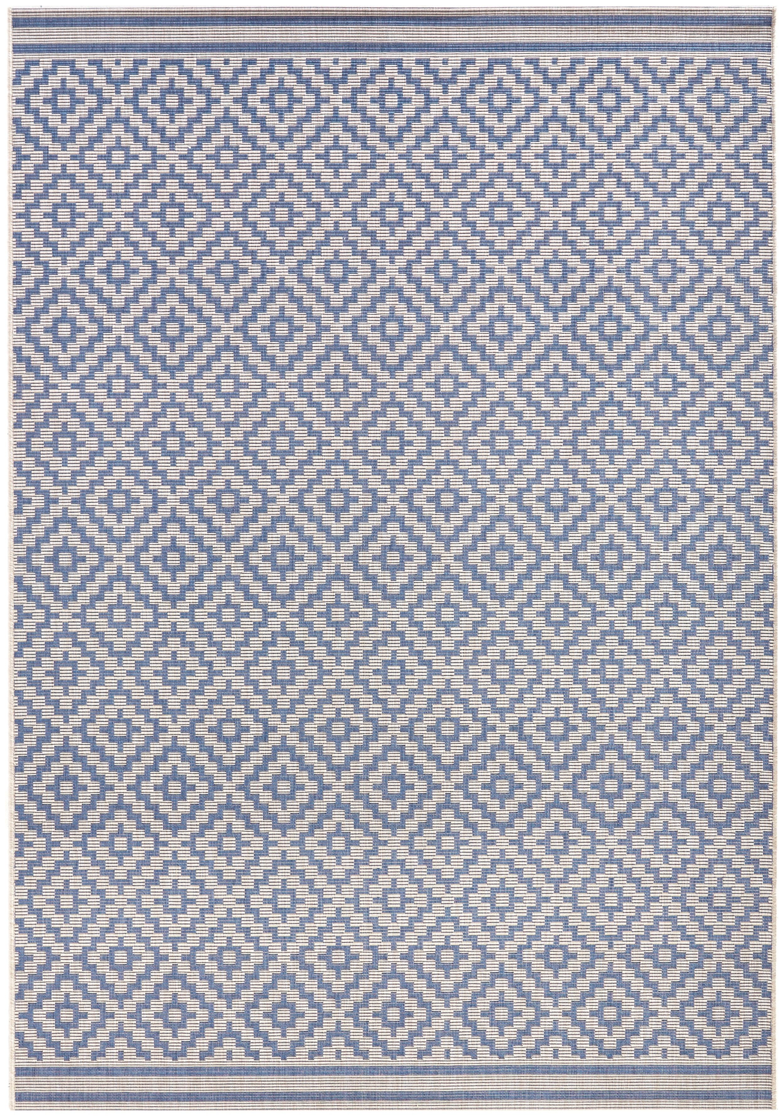 NORTHRUGS Vloerkleed Ruit Binnen- en buitengebruik, weerbestendig, balkon, loper, woonkamer, terras, ruit