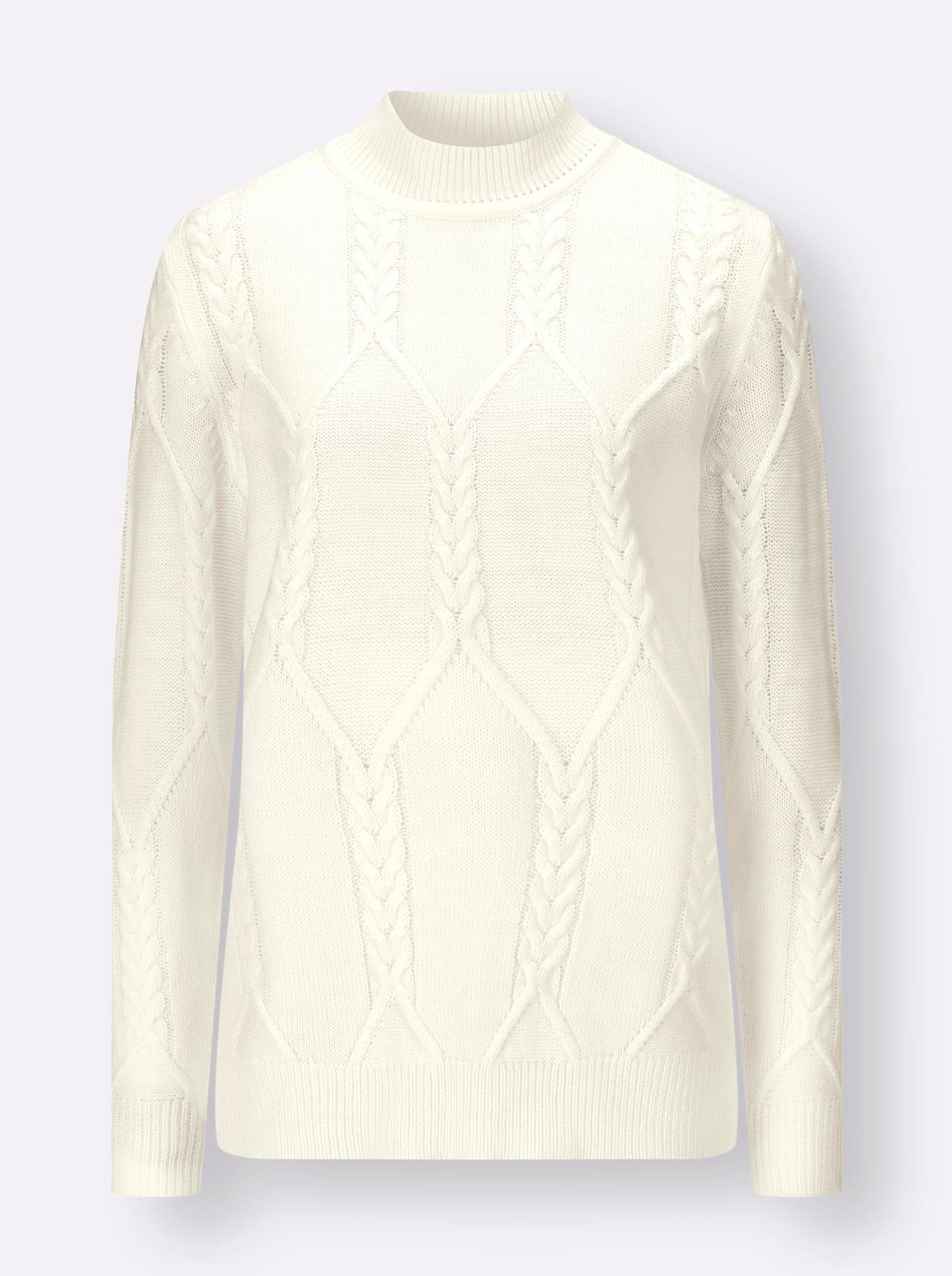 Classic Basics Gebreide Trui met opstaande kraag