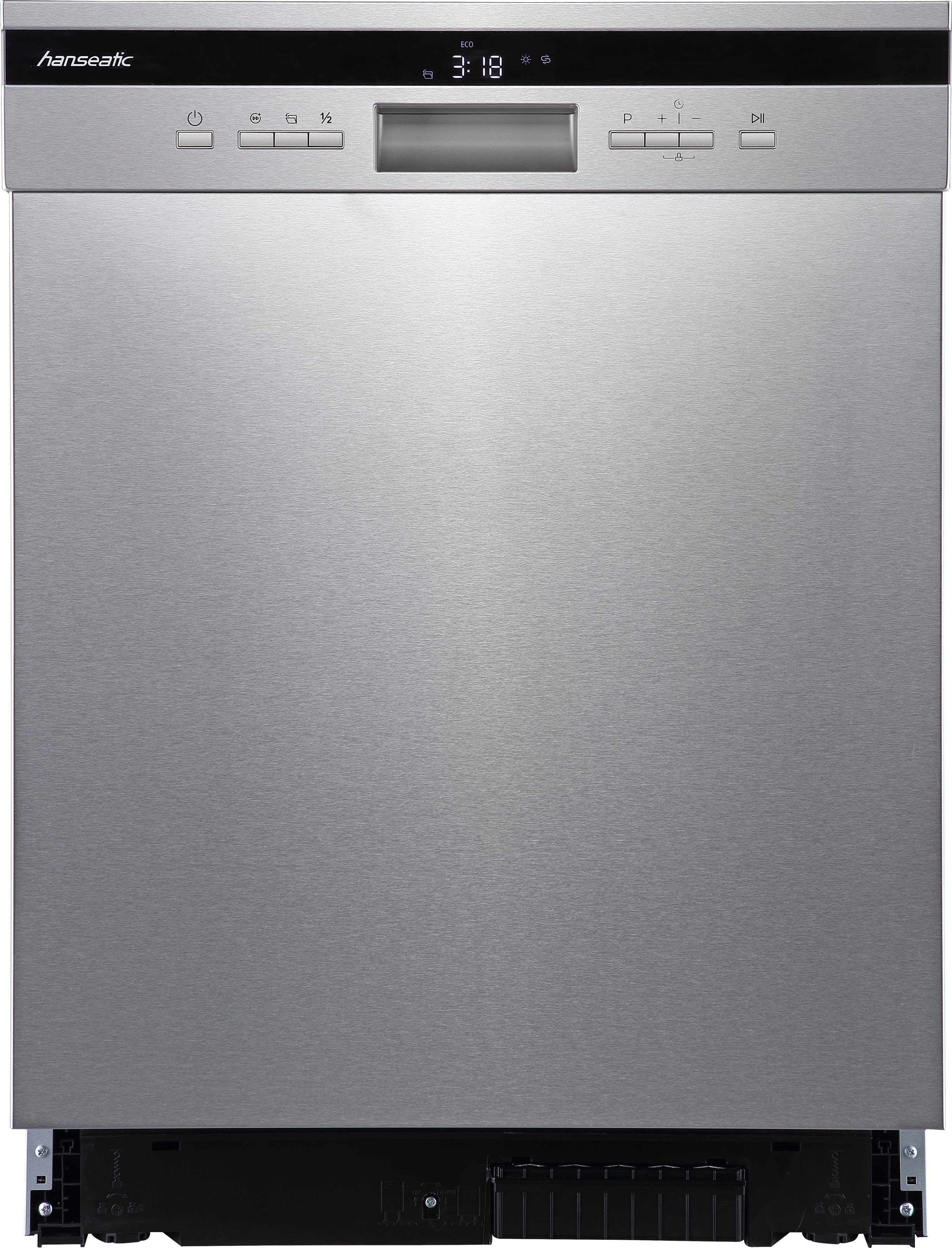 Hanseatic Onderbouwvaatwasser HGU6082D14J7735EI, 81,5 cm x 59,8 cm
