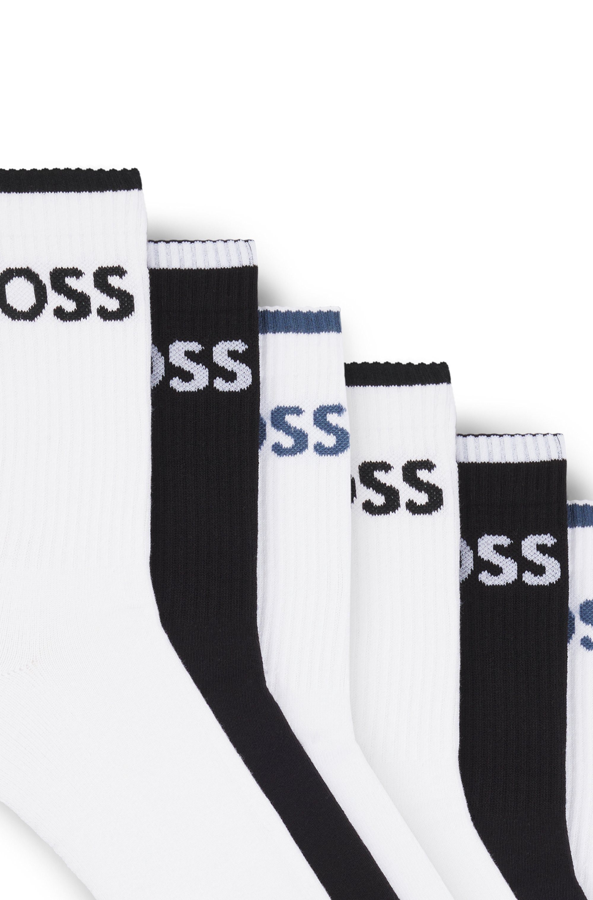 BOSS Business-sokken 6P QS Stripe CC (set, 6 paar, 6er)