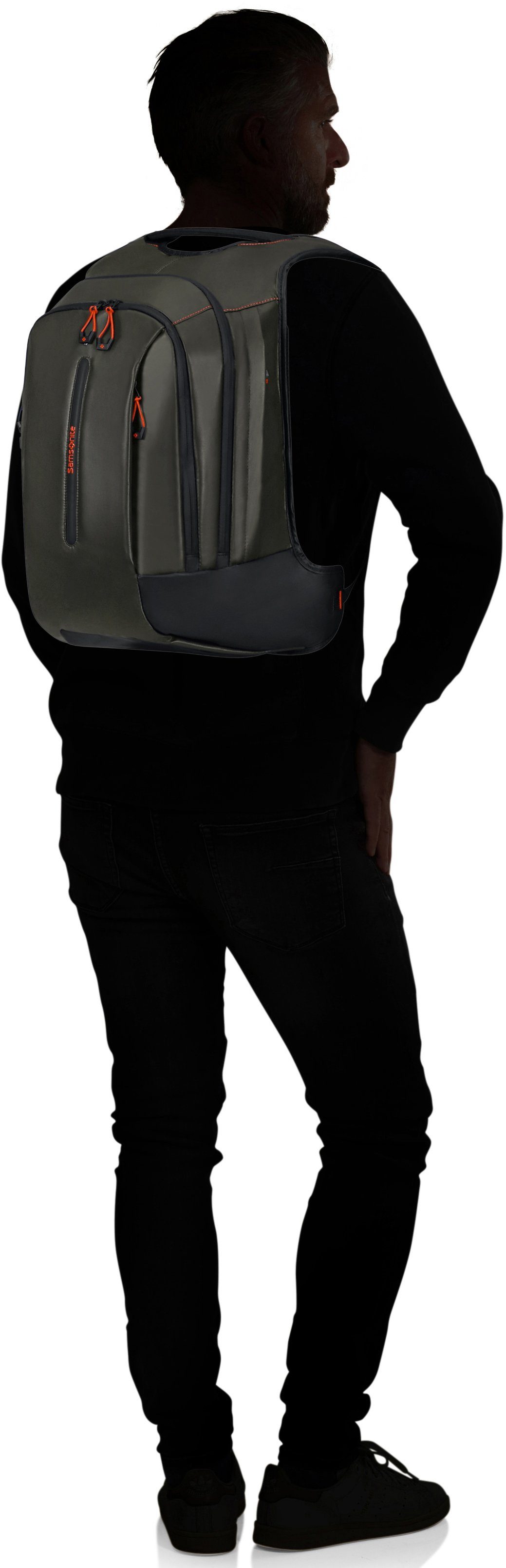Samsonite Laptoprugzak ECODIVER Vrijetijds rugzak schoolrugzak tablet- en 17,3-inch laptopvak