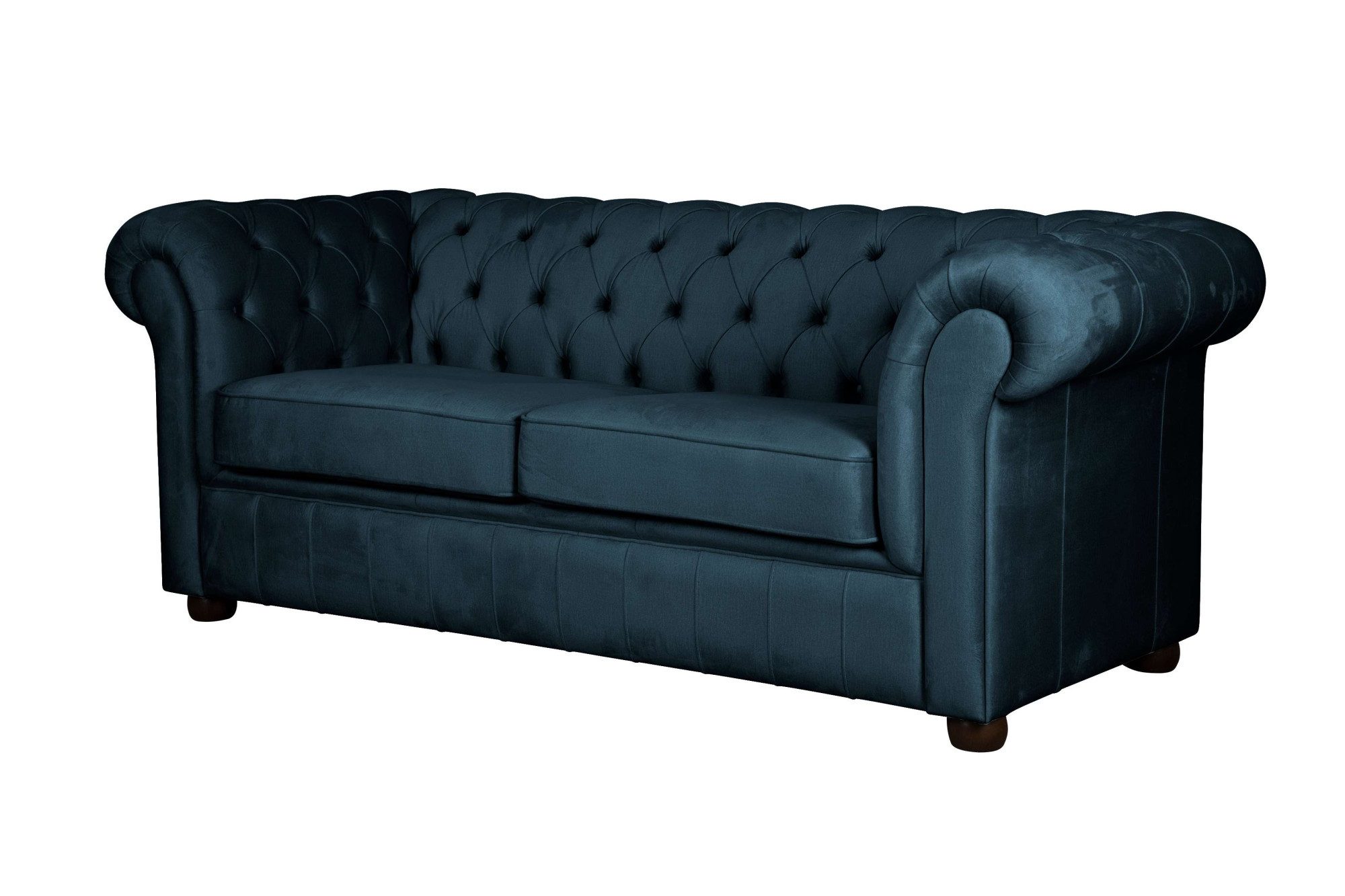Home affaire 3-zitsbank CHARENTE, optionele slaapbank, Chesterfield-sofa, bedfunctie met edele knoopbevestiging en typische armleuningen, b/d/h 198/89/74 cm