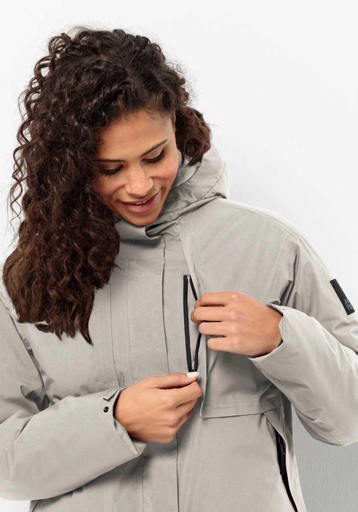 Jack Wolfskin Functioneel jack WANDERMOOD JKT W
