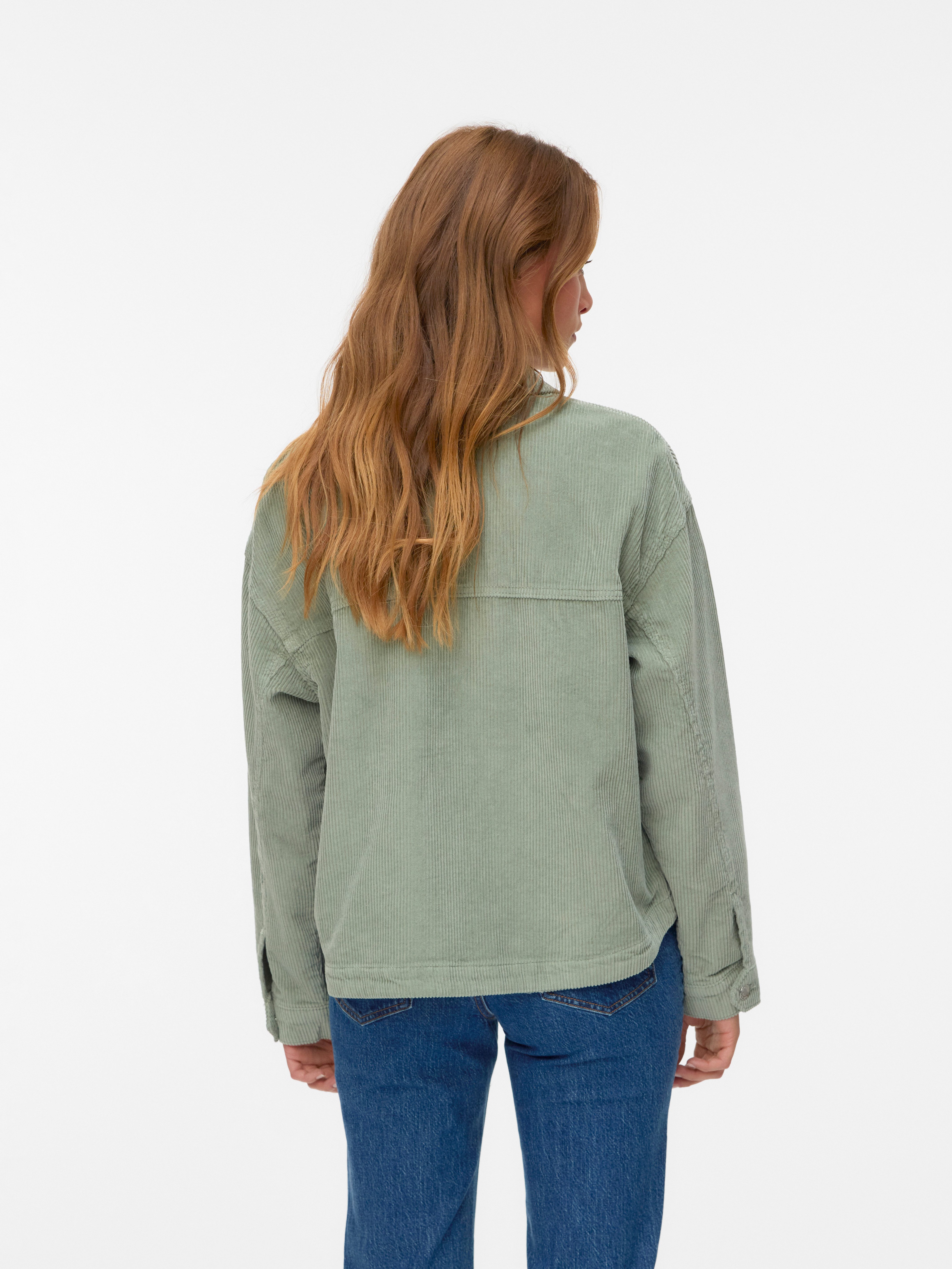 Vero Moda Cordjasje VMJAMIE LS CORDUROY SHACKET MIX NOOS