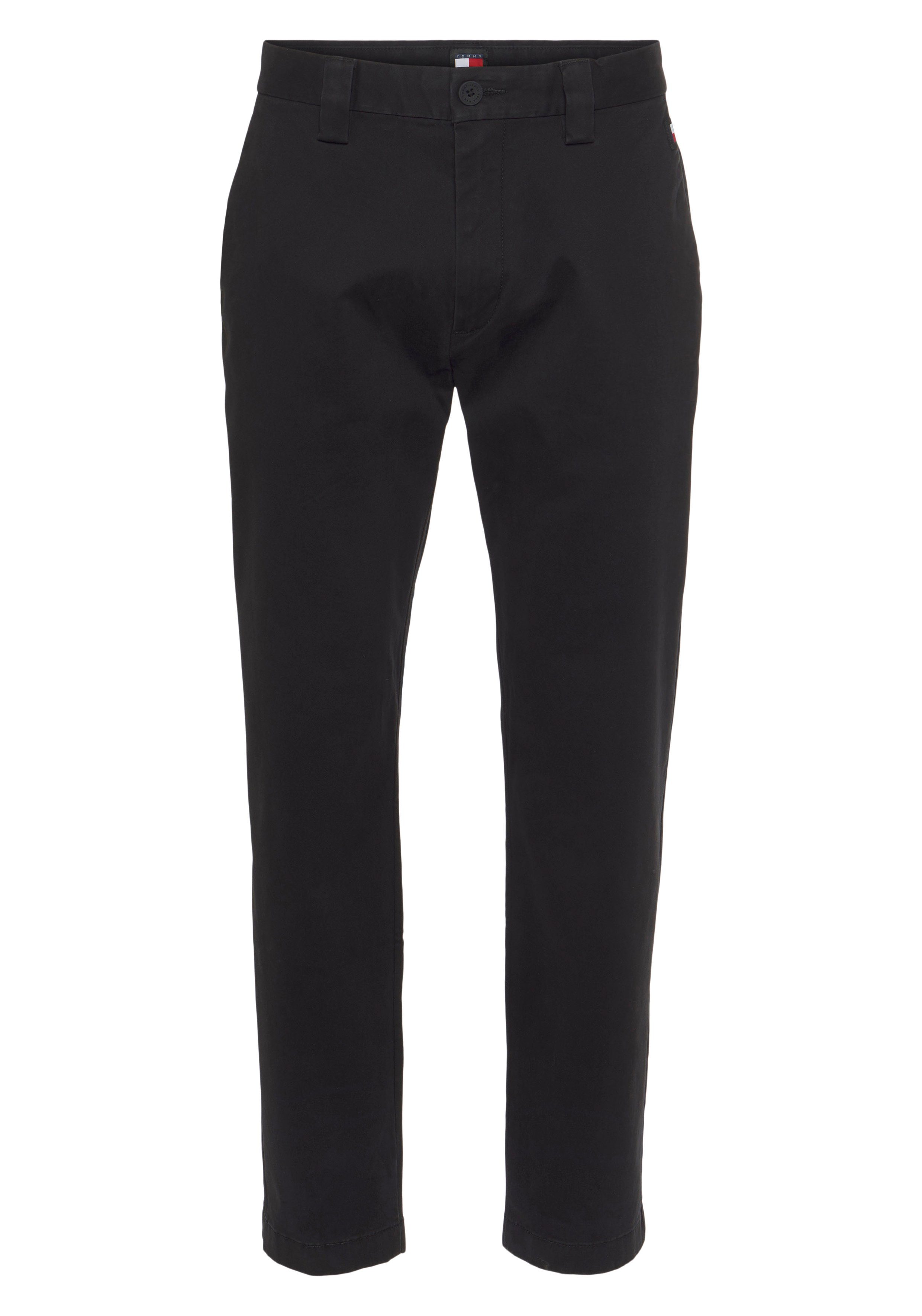 TOMMY JEANS Chino TJM DAD CHINO heren chino's maat 32 zwart