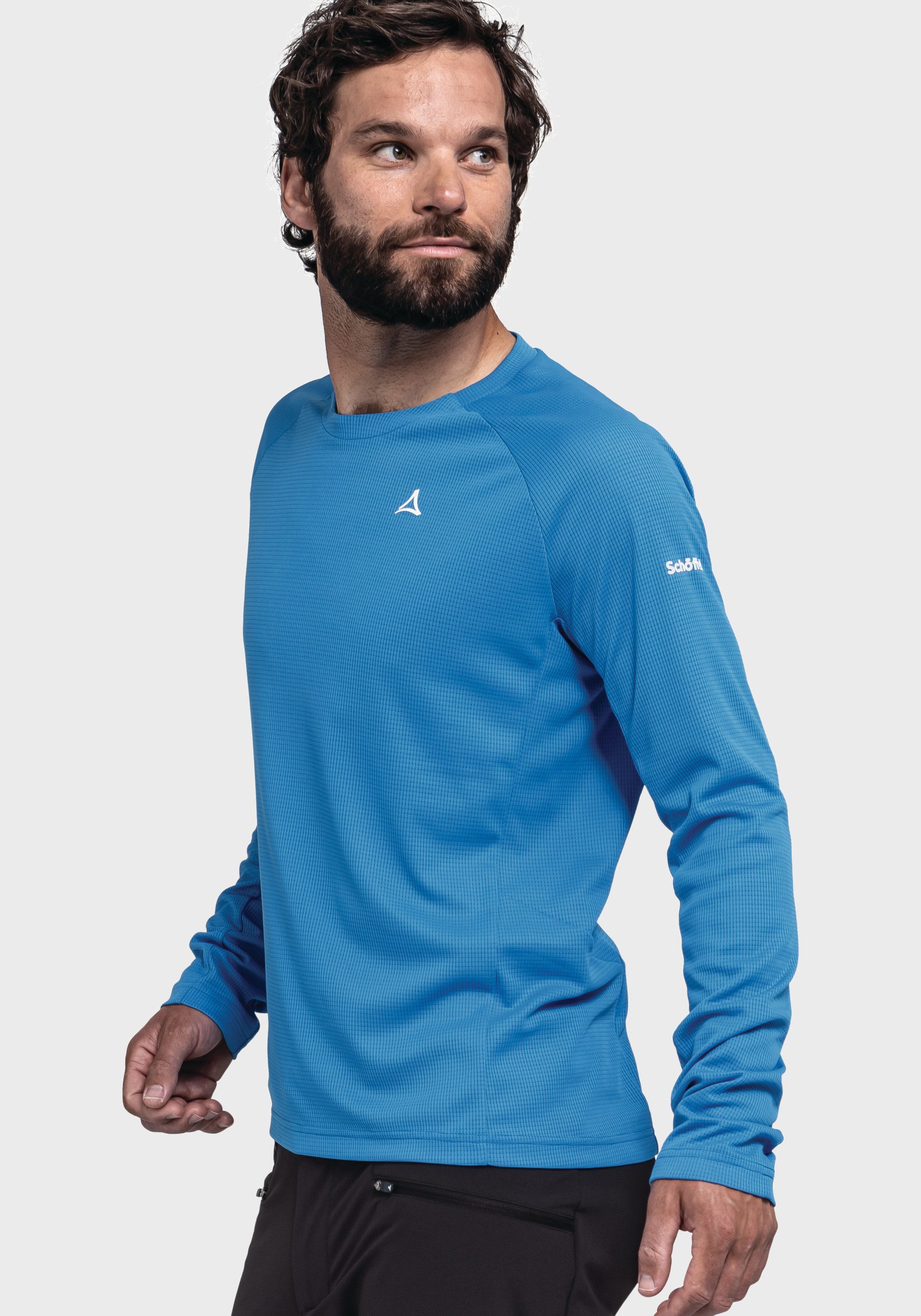 Schöffel Functioneel shirt Mountain longsleeve Style Blaueis MNS