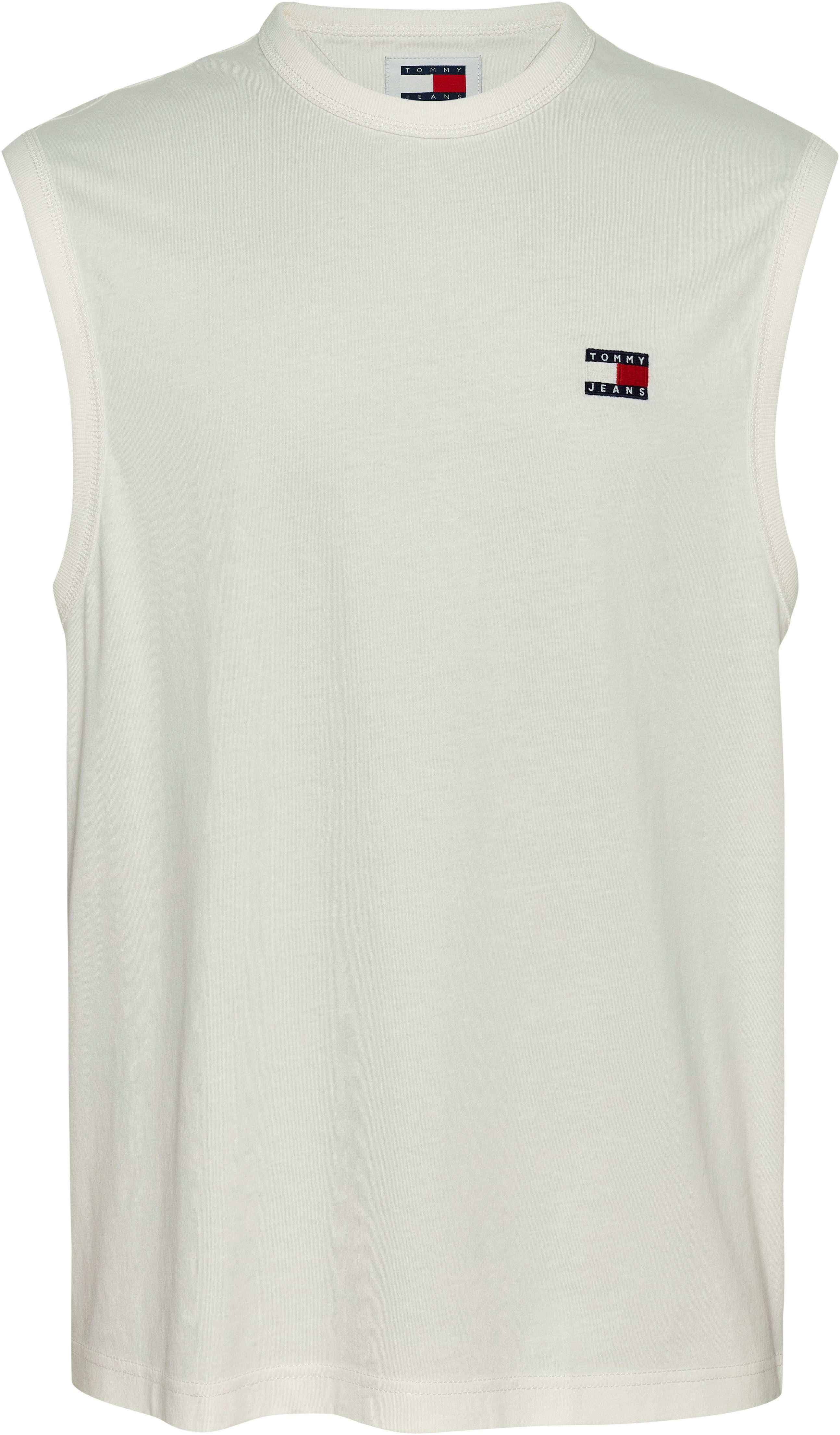 TOMMY JEANS Shirt met ronde hals TJM REG BADGE TANK TOP EXT