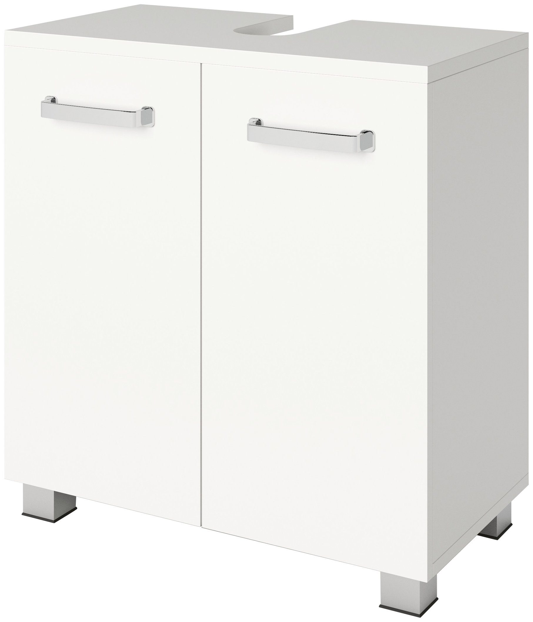 welltime Wastafelonderkast Cosmo Bxdxh: ca. 60x32,5x63,5 cm, 2 vakken