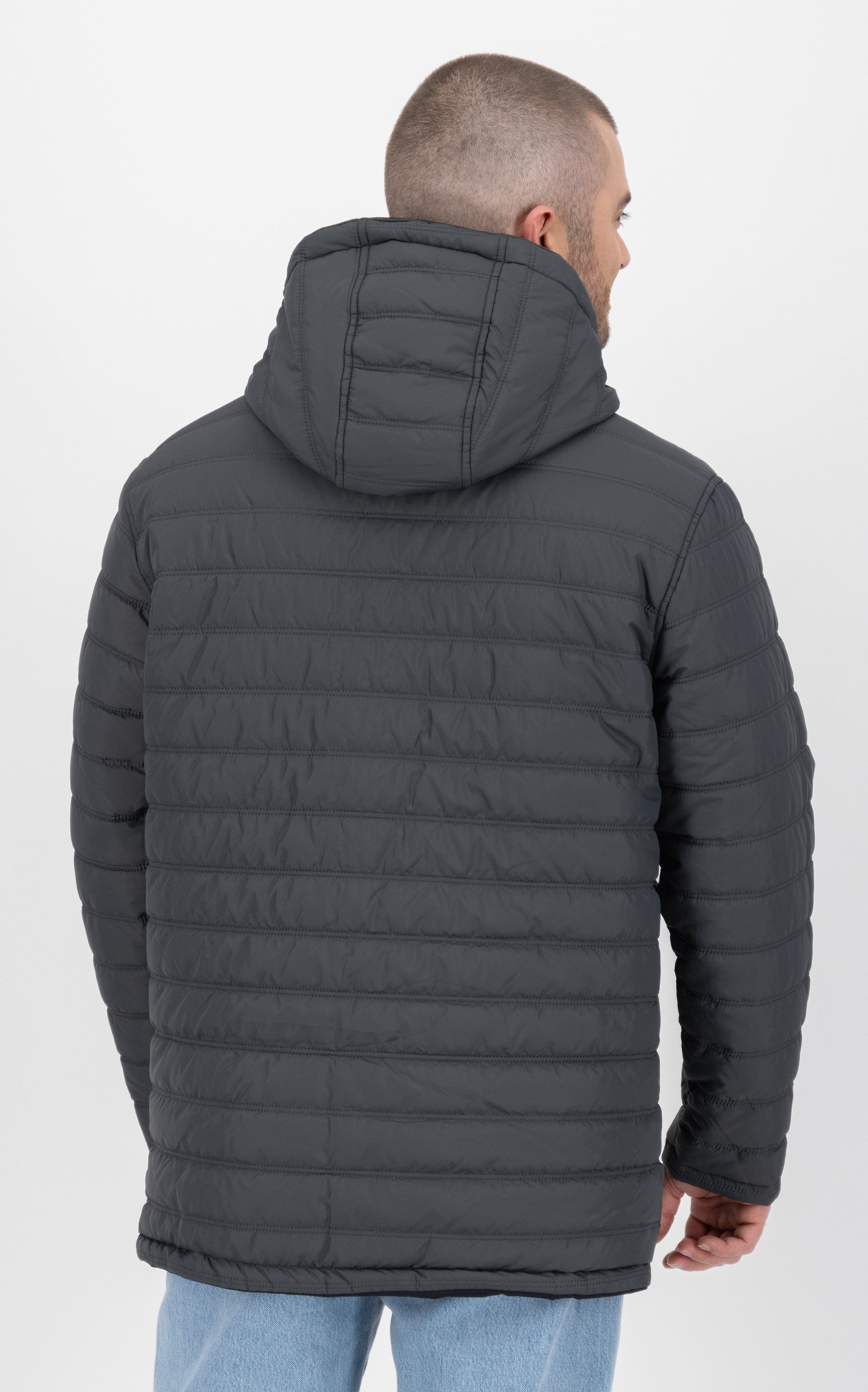 LPO Winterjack FENNO MN Jas omkeerbaar en zakken met magneetsluiting