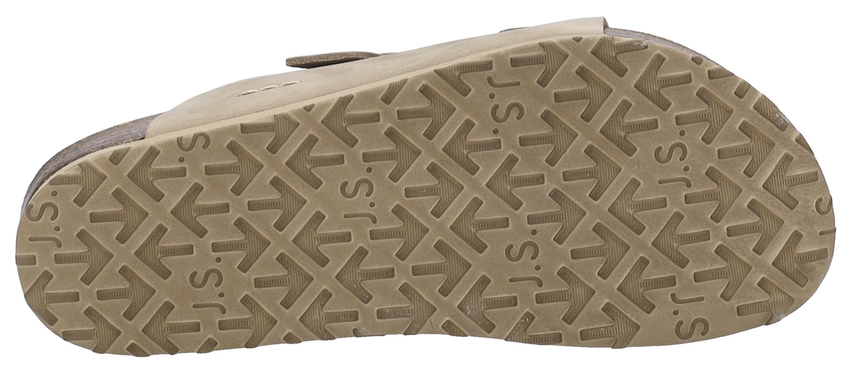 Josef Seibel Slippers Hermine 01 plateau sandaal, zomerschoen, pantoffel met comfortabel voetbed