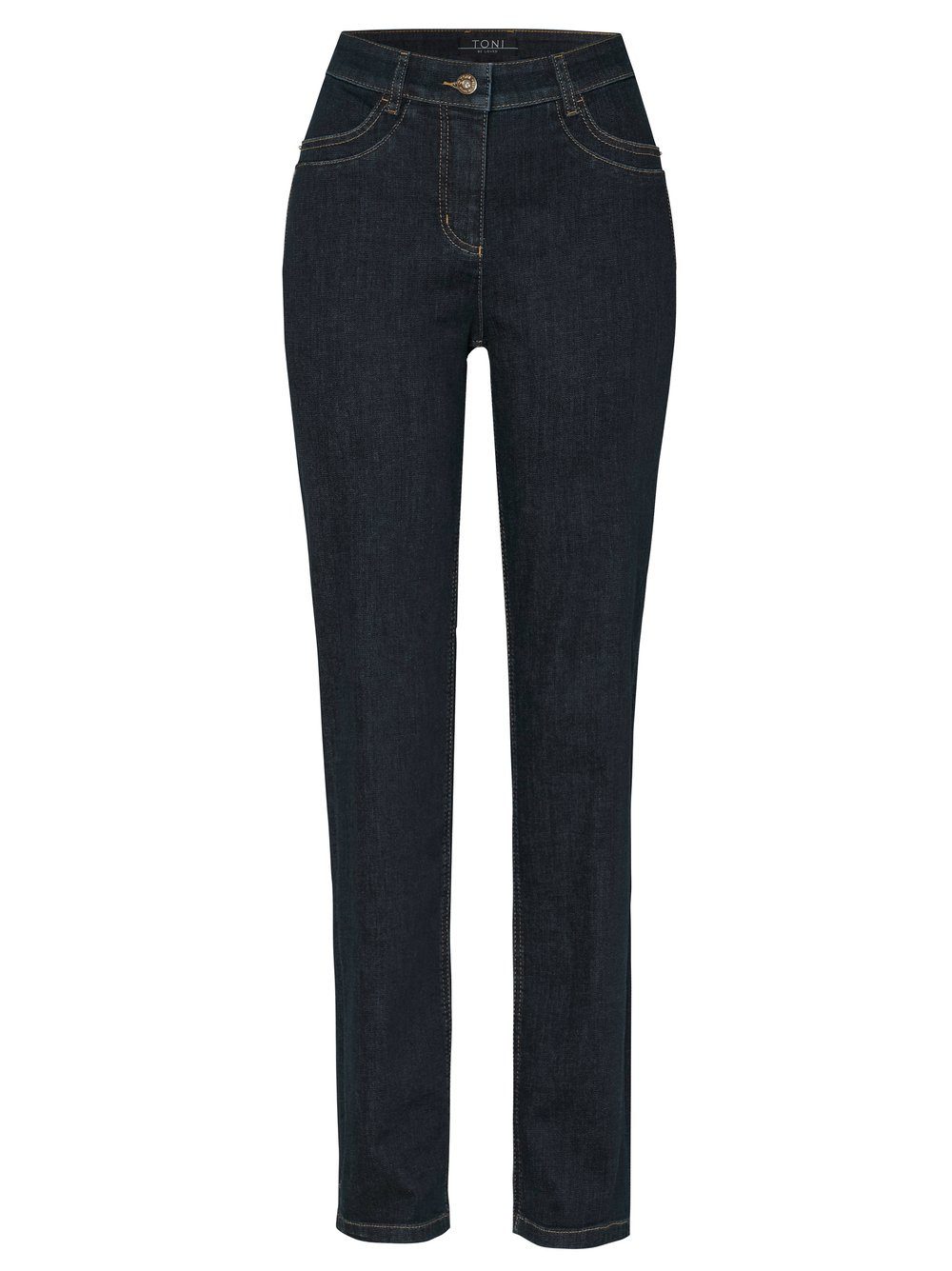 TONI Slim fit jeans BE Loved met modieuze contrastnaden