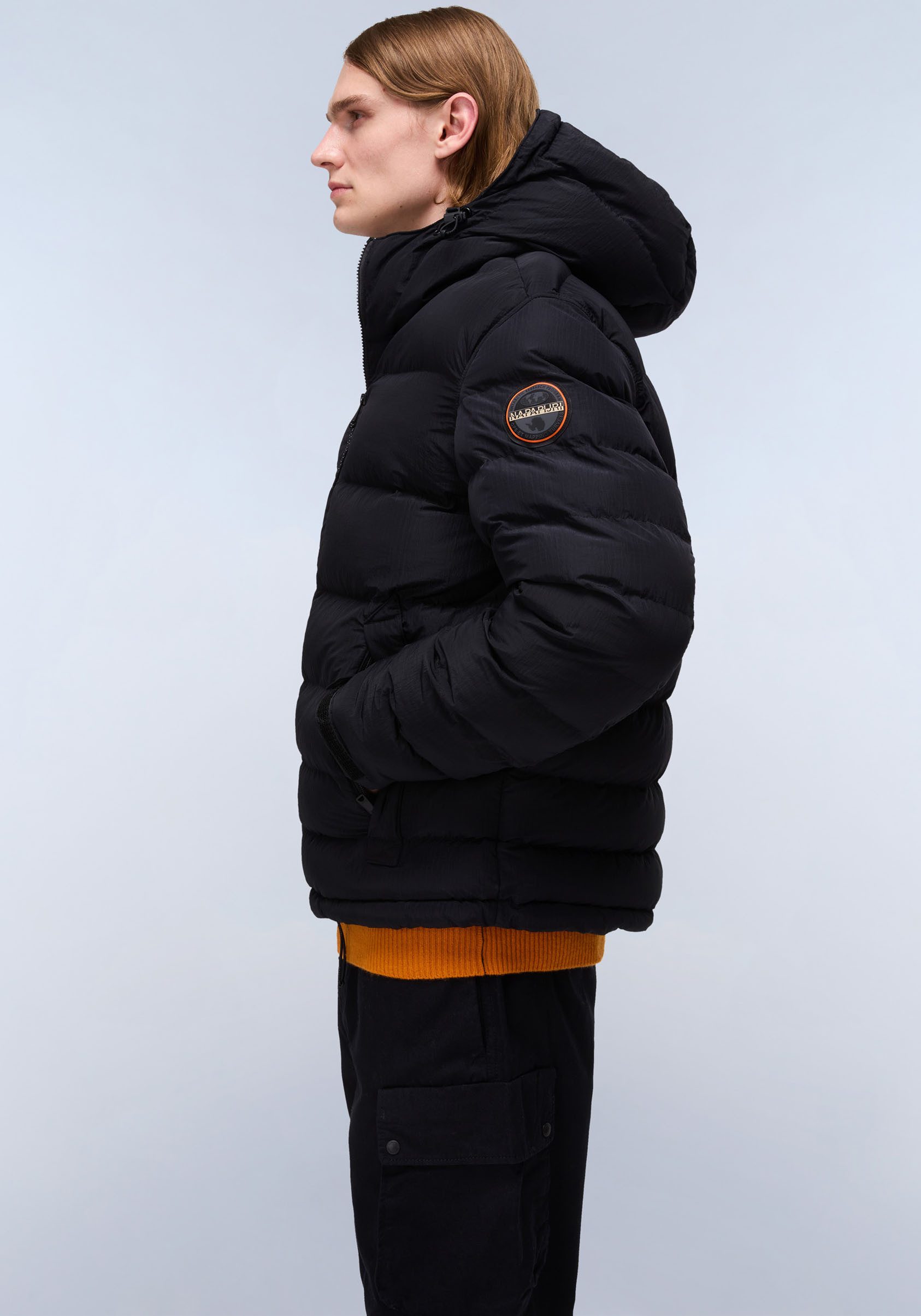 Napapijri Functioneel jack A-TEREZ Regular fit met capuchon met opstaande kraag