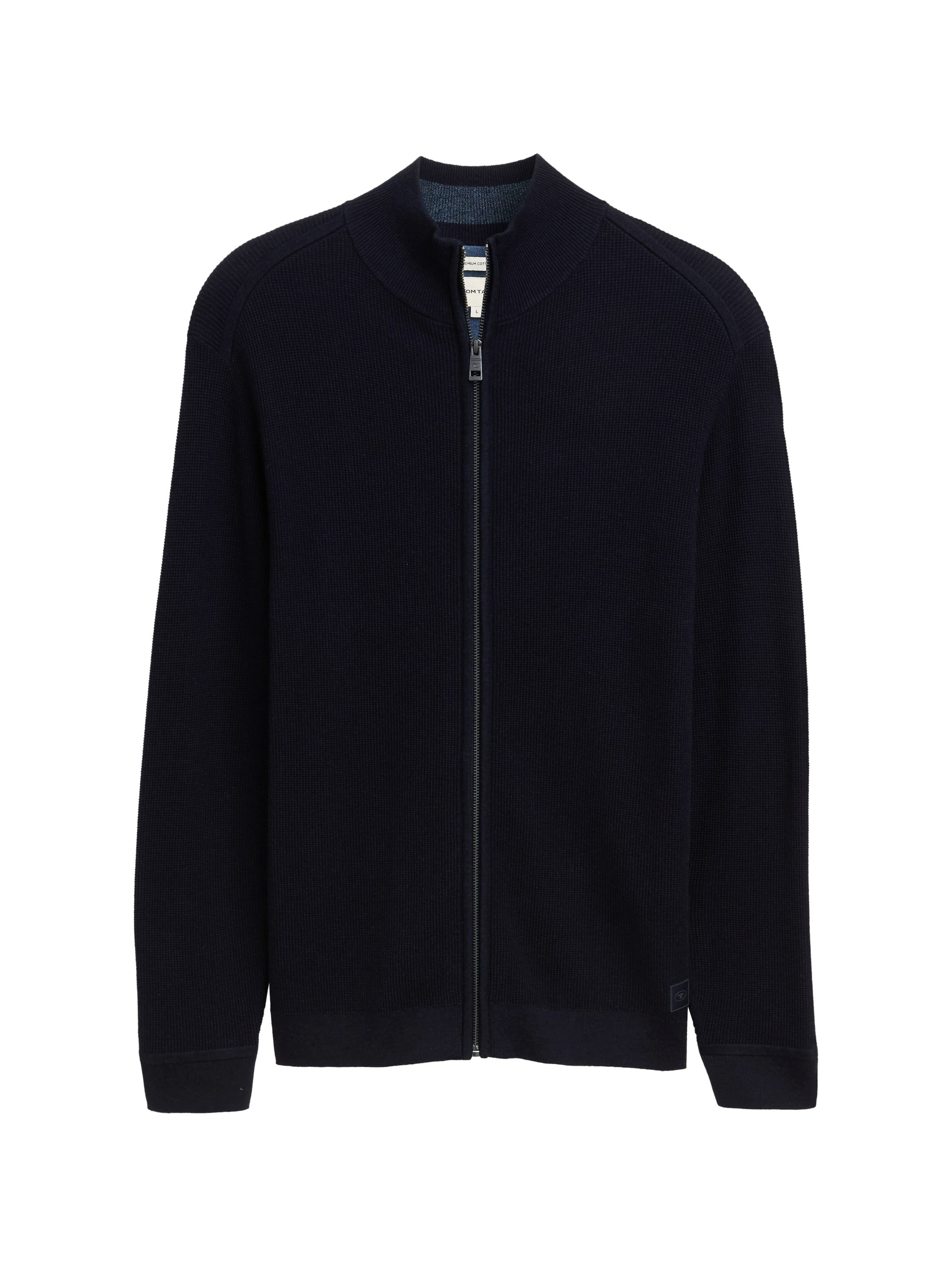 Tom Tailor Vest met geborduurd logo
