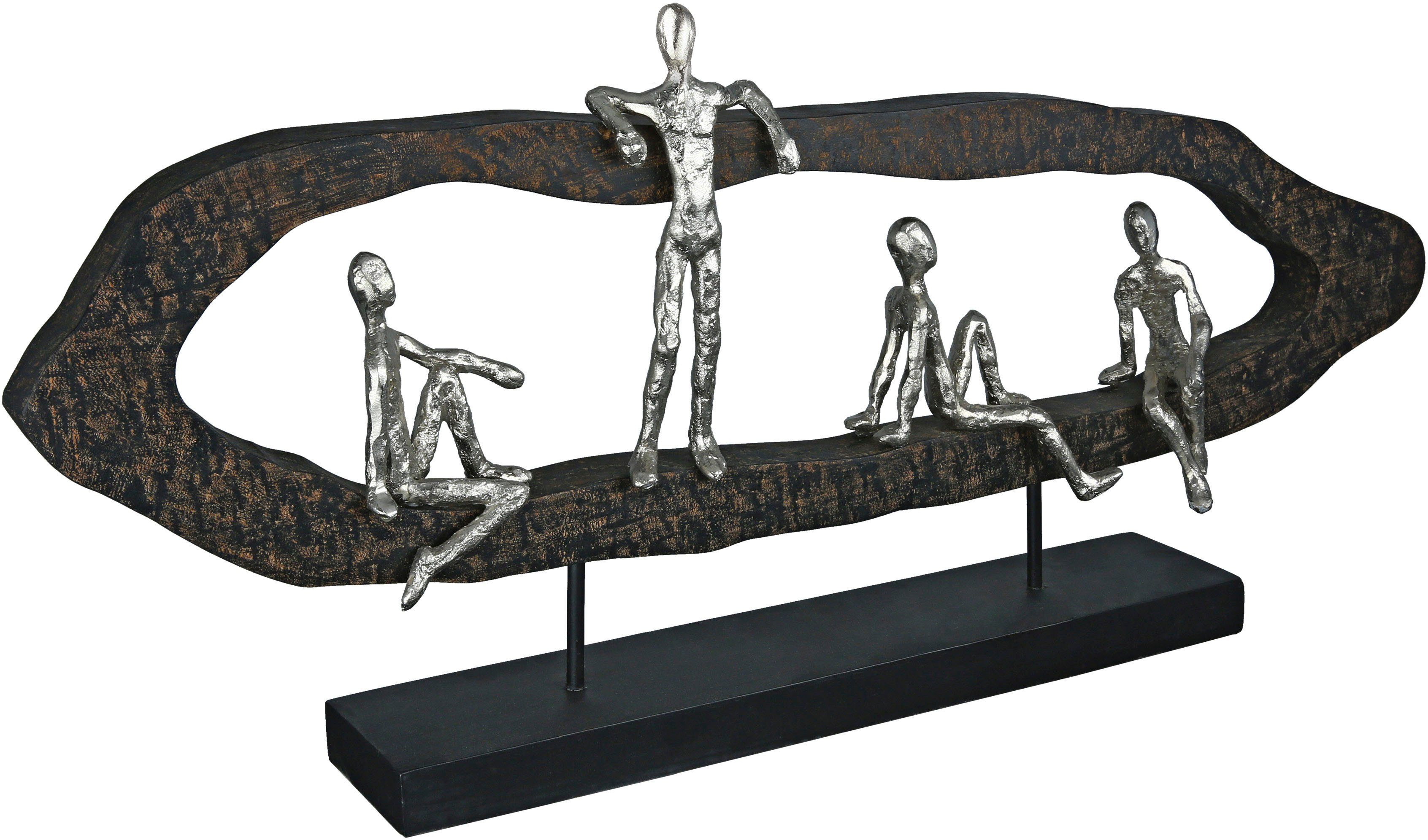 Casablanca by Gilde Decoratief figuur Sculptuur 'hang out' (1 stuk)