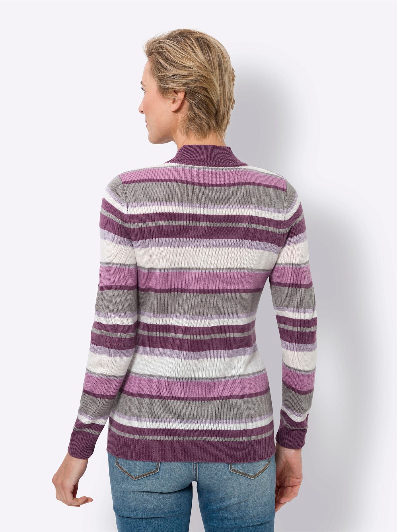Classic Basics Trui met staande kraag Trui met opstaande kraag