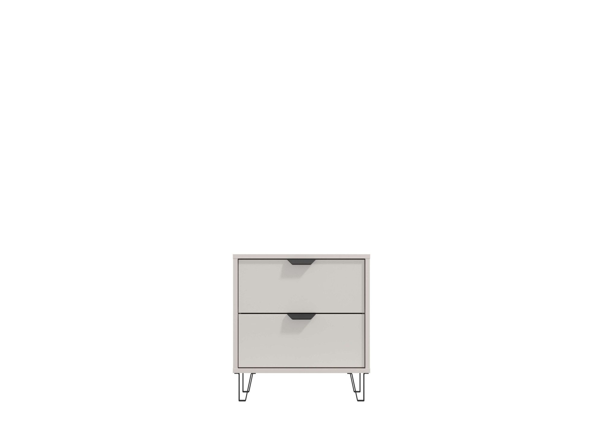 INOSIGN Nachtkastje Lucca nachttafel, nachtkastje, trendkleur cashmere, 48x40x52cm