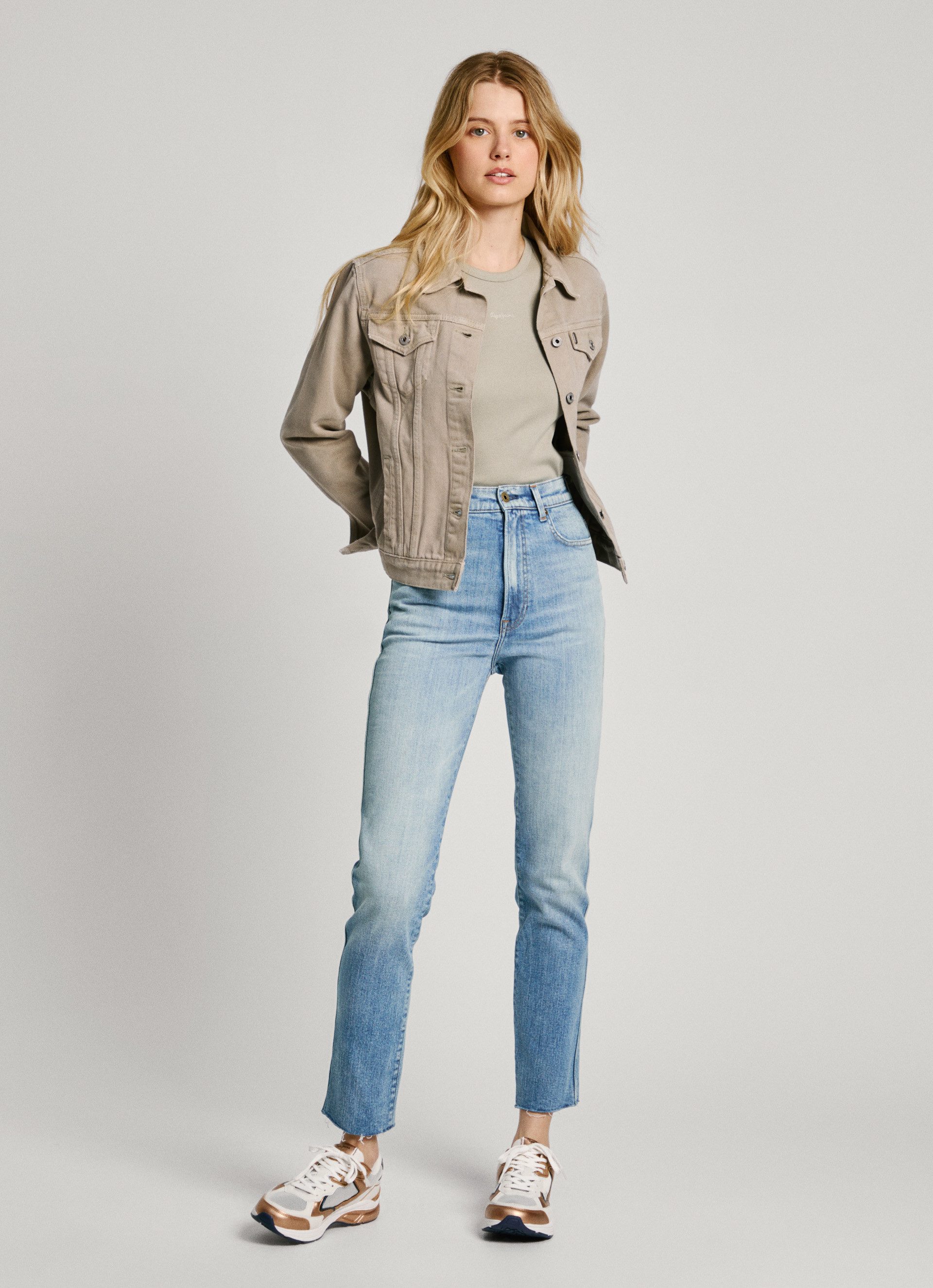 Pepe Jeans Slim fit jeans SLIM JEANS UHW