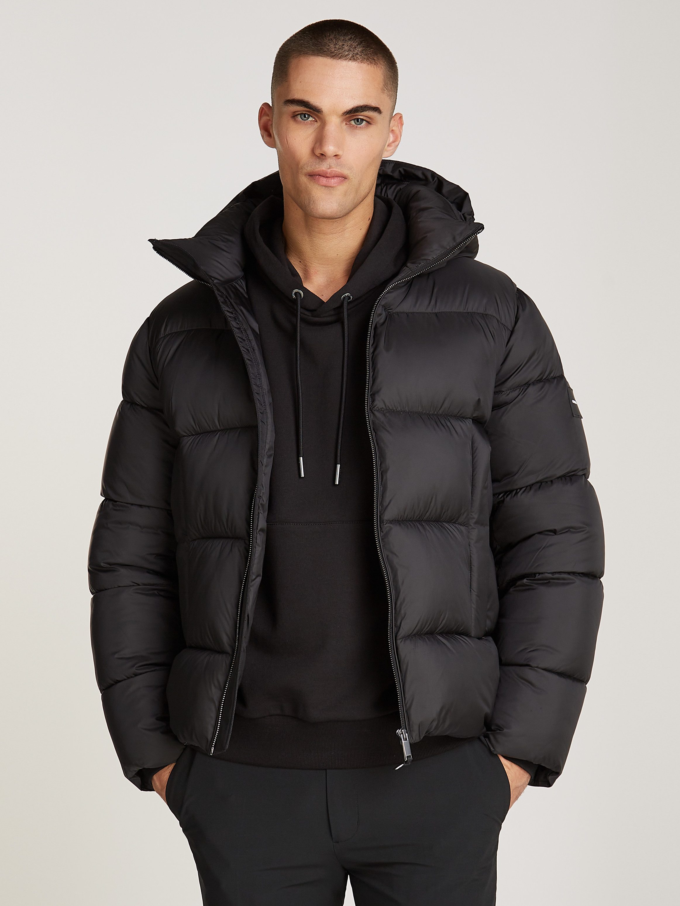 Calvin Klein Outdoorjack HOODED QUILT PUFFER MW