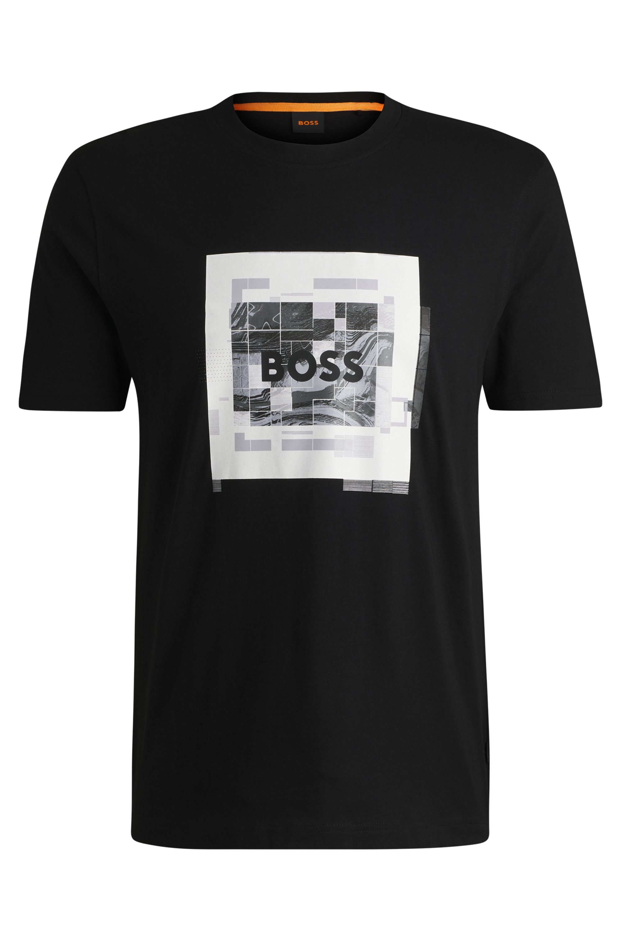 Boss Orange T-shirt met frontprint