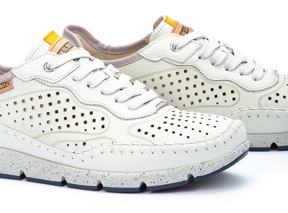 PIKOLINOS Sneakers FUENCARRAL met geperforeerde loopzool, vrijetijdsschoen, lage schoen, veterschoen