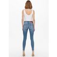 only ankle jeans onlblush mid sk ank raw blauw