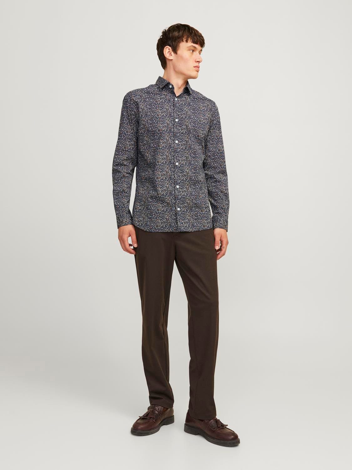 Jack & Jones Overhemd met lange mouwen JPRBLABLACKPOOL STRETCH LS SHIRT SN