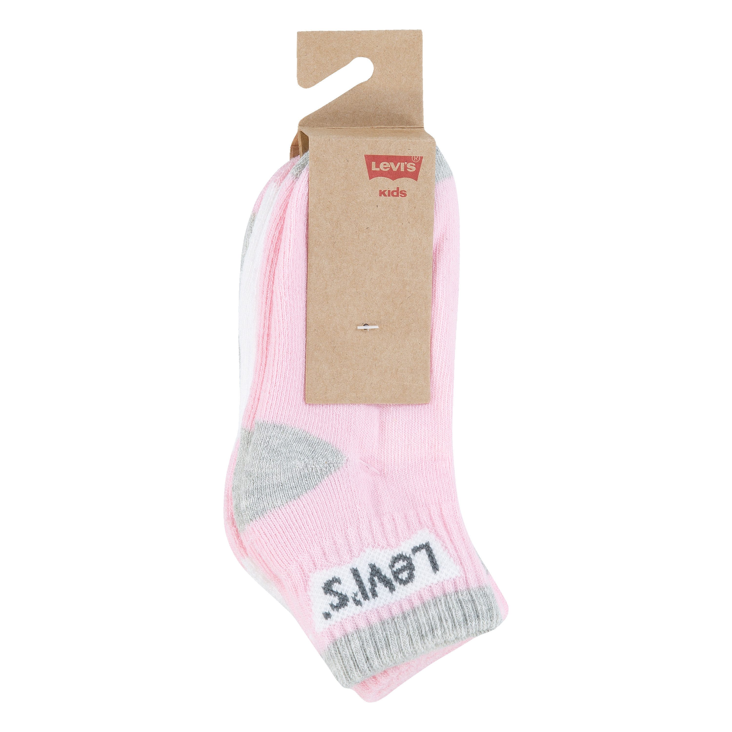 Levi's Kidswear Sokken BATWING MID CUT3PK (set 3 paar)