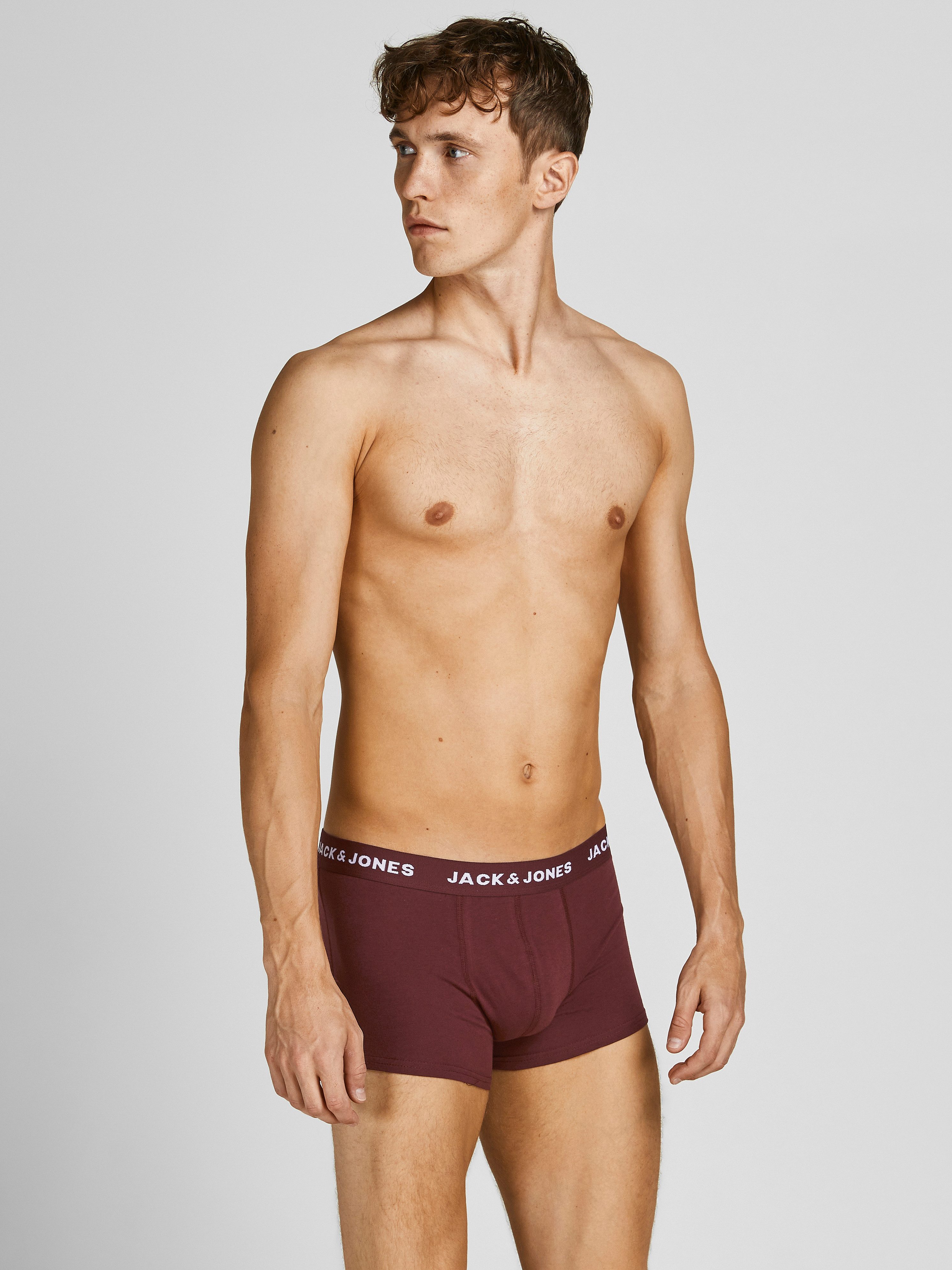 Jack & Jones Trunk JACBLACK nauwsluitend, comfortabel met elastische band (set, 5 stuks)