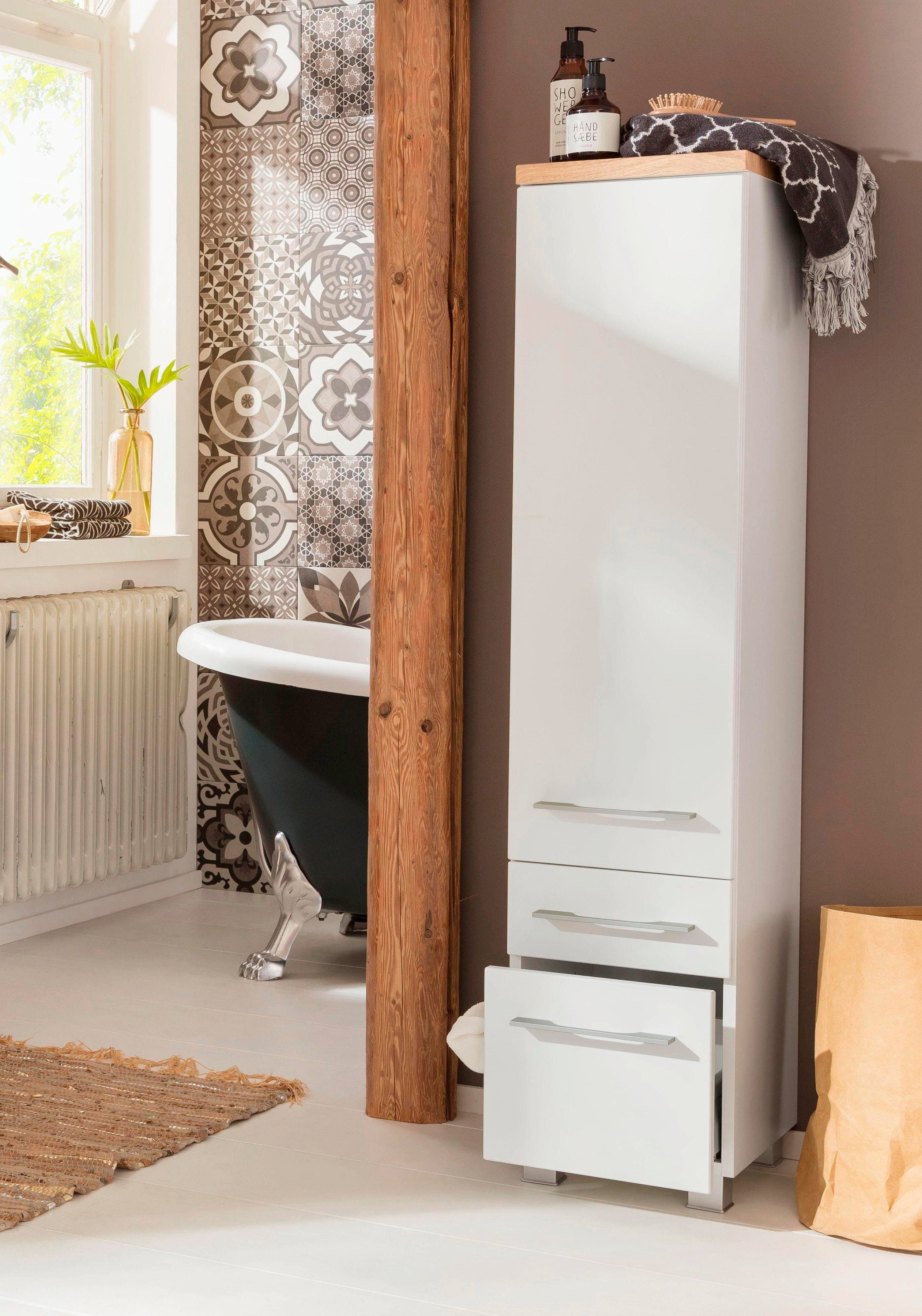 welltime Halfhoge kast Davos met 2 lades