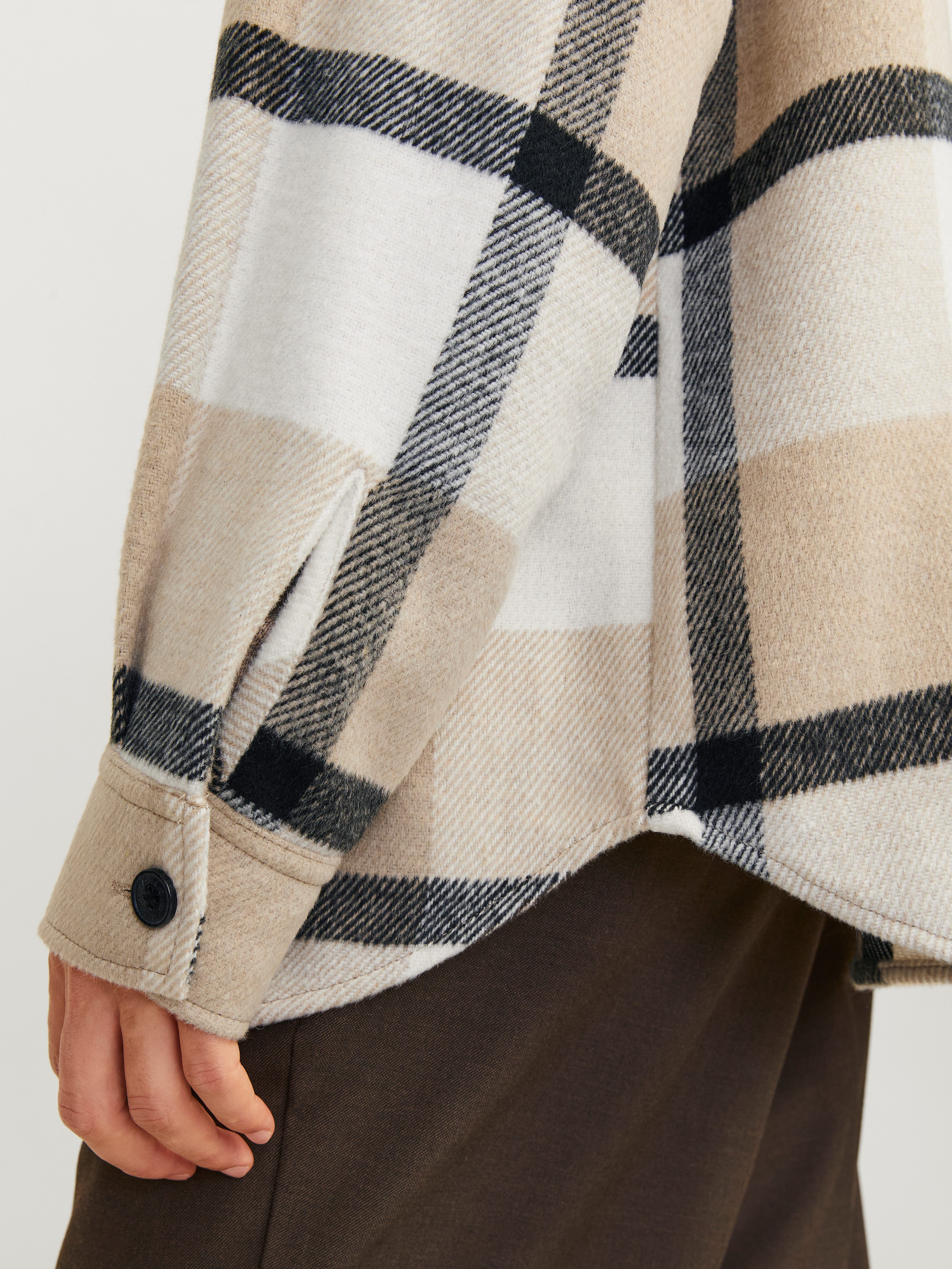 Jack & Jones Overhemd met lange mouwen JJEBRADLEY OLLIE OVERSHIRT LS NOOS