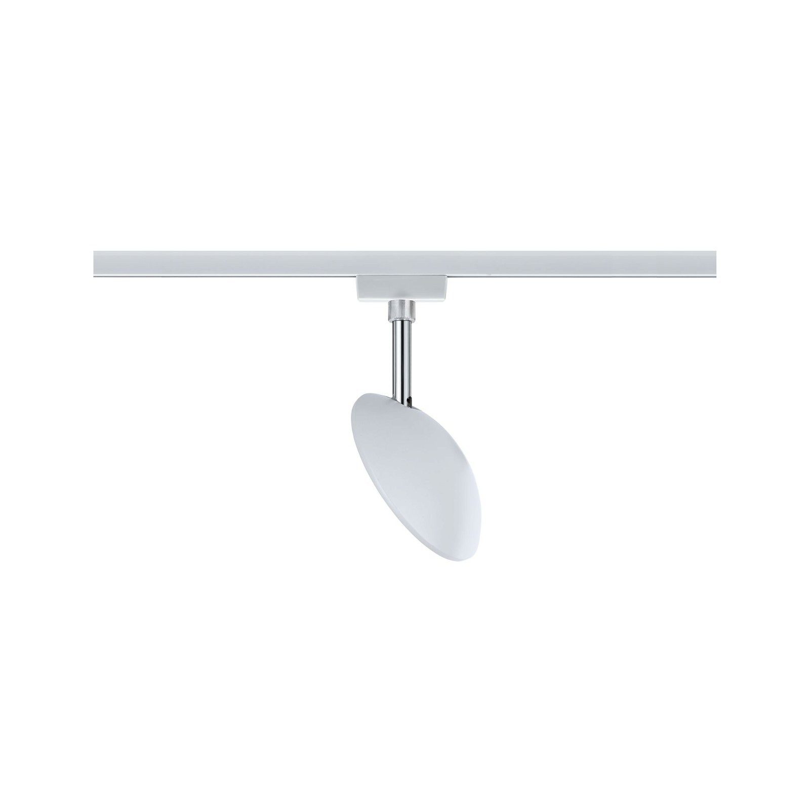 Paulmann Railsysteem-lampen URail rail spot Sphere 493lm 7W 2700K 230V Chroom mat, Chroom (1-delig)