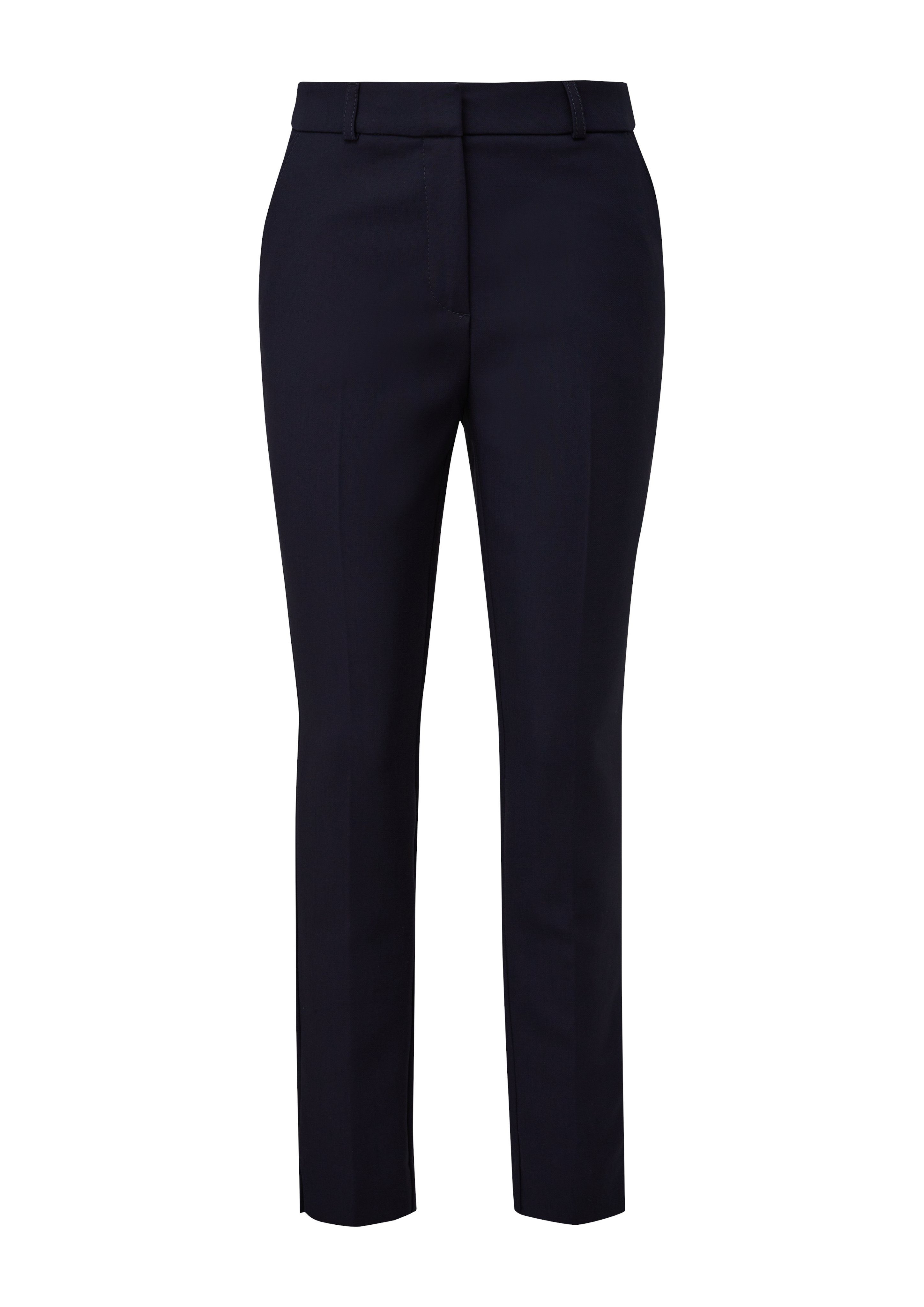 Comma Pantalon met plooi en verborgen sluiting