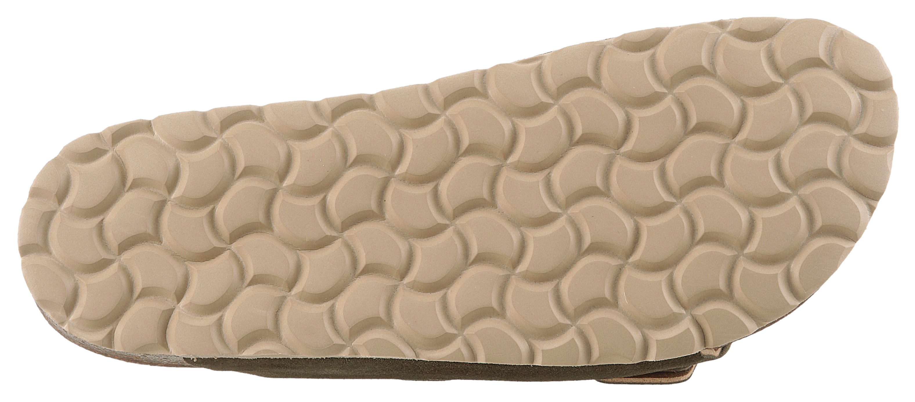 VERBENAS Slippers Randell Velour , zomerschoen, slippers, huisschoen, vakantieschoen met zacht voetbed