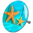 sanilo badkuipstop starfish ø 7,2 cm blauw