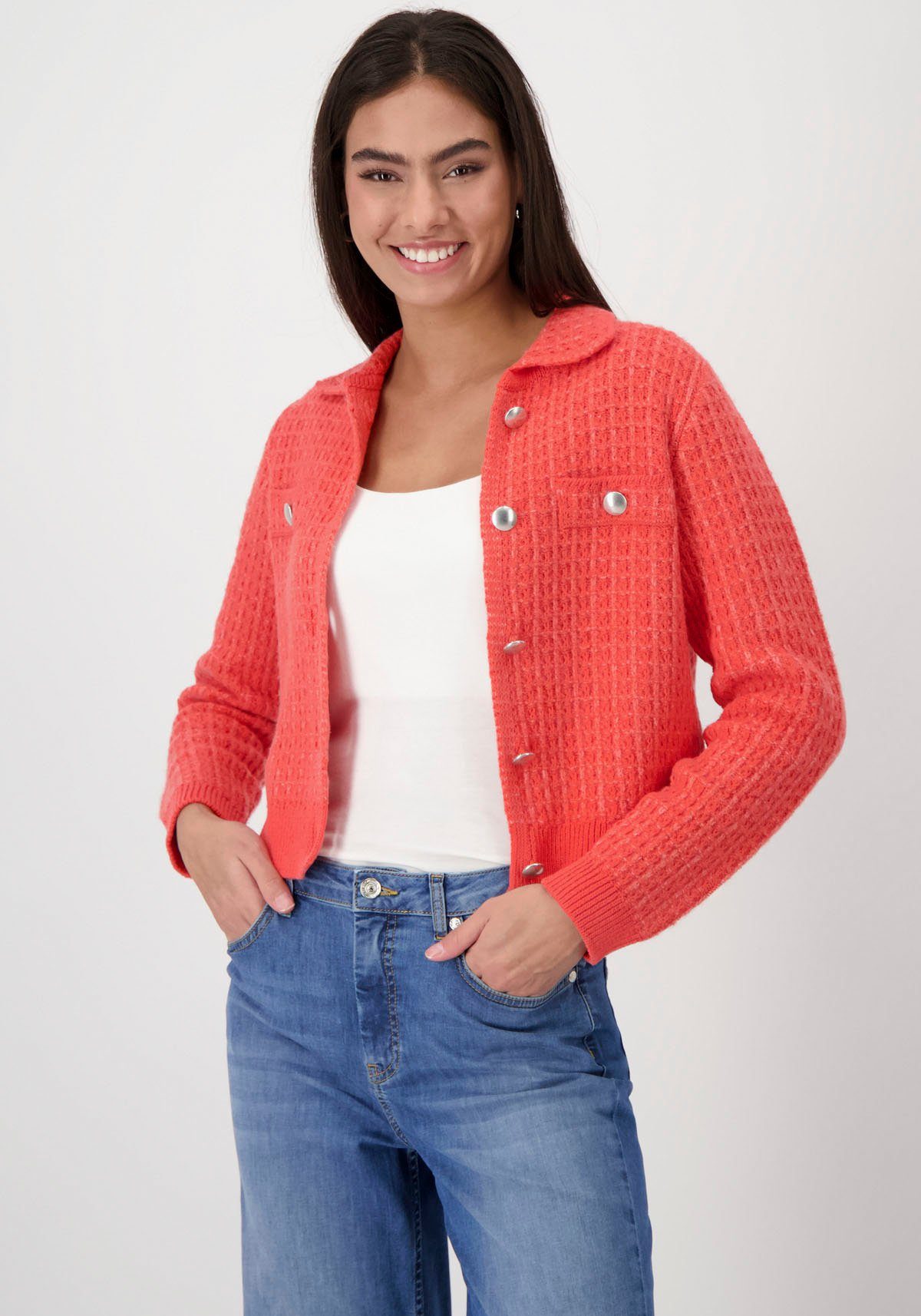 Monari Vest met knopen