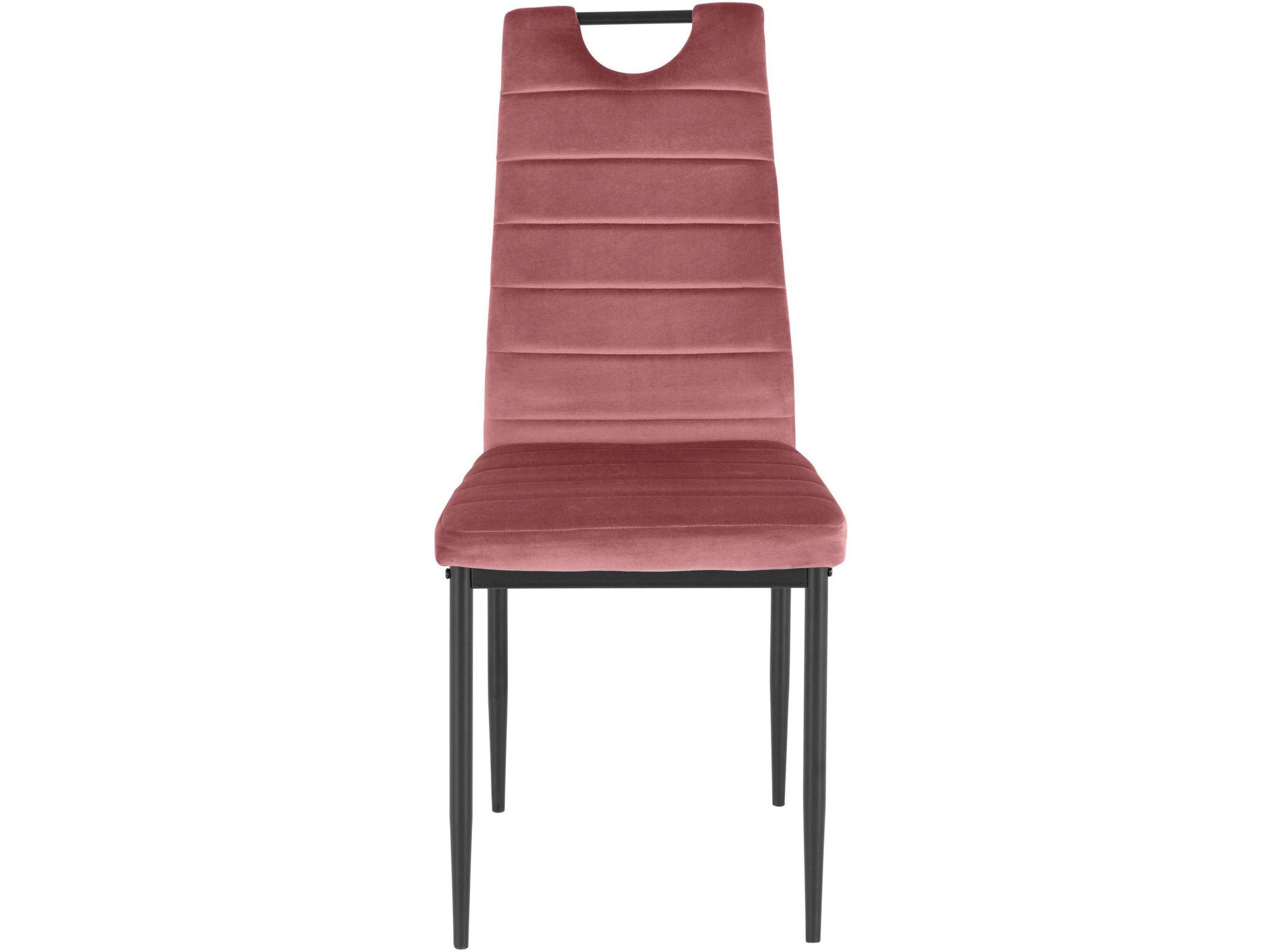INOSIGN Eethoek Silvi-Mandy Glazen tafel 110x110 cm met 4 stoelen (velours stof), frame van metaal (set, 5-delig)