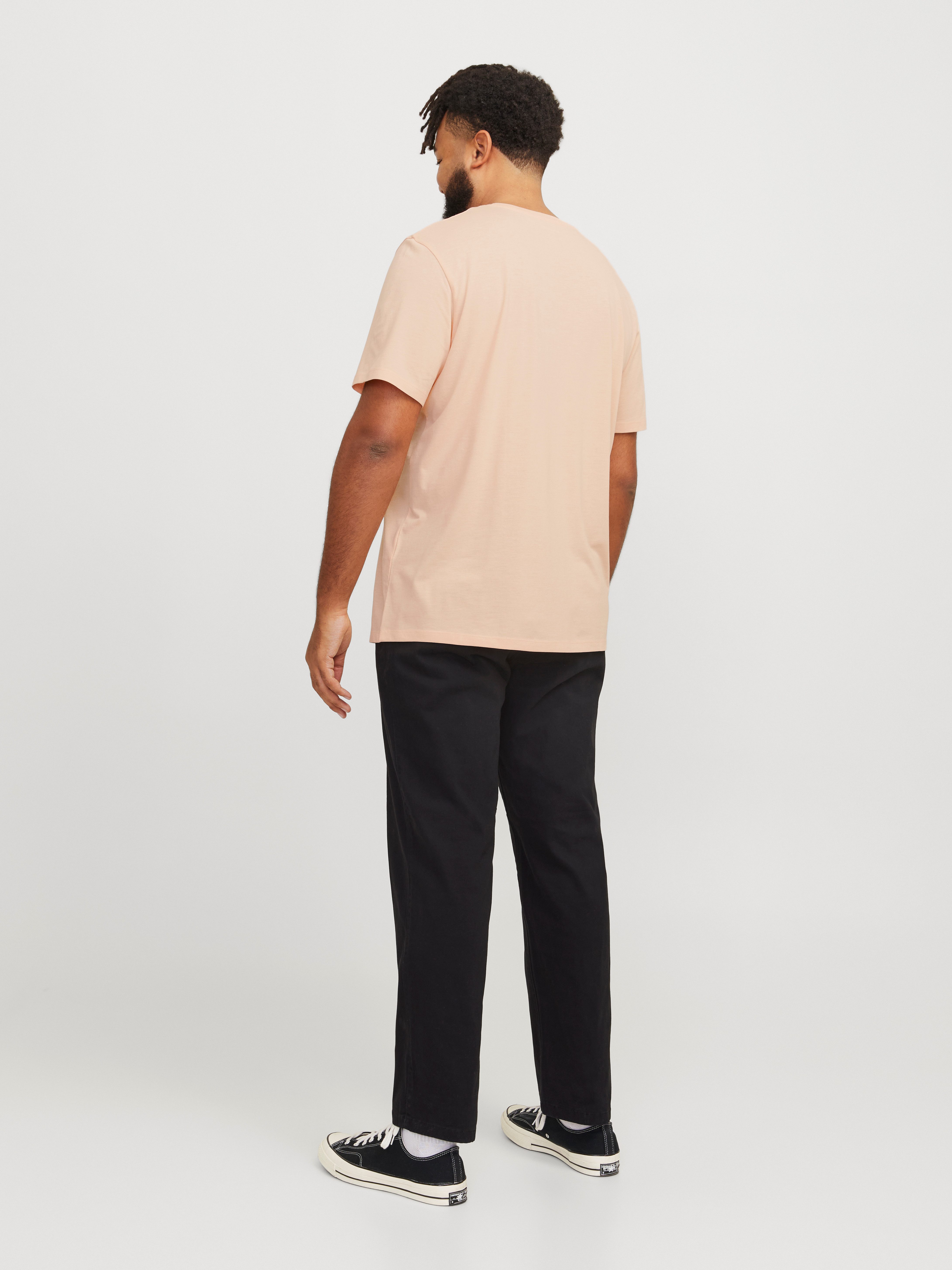 Jack & Jones PlusSize T-shirt JJELOGO TEE SS O-NECK 2 COL AW24 S PLS