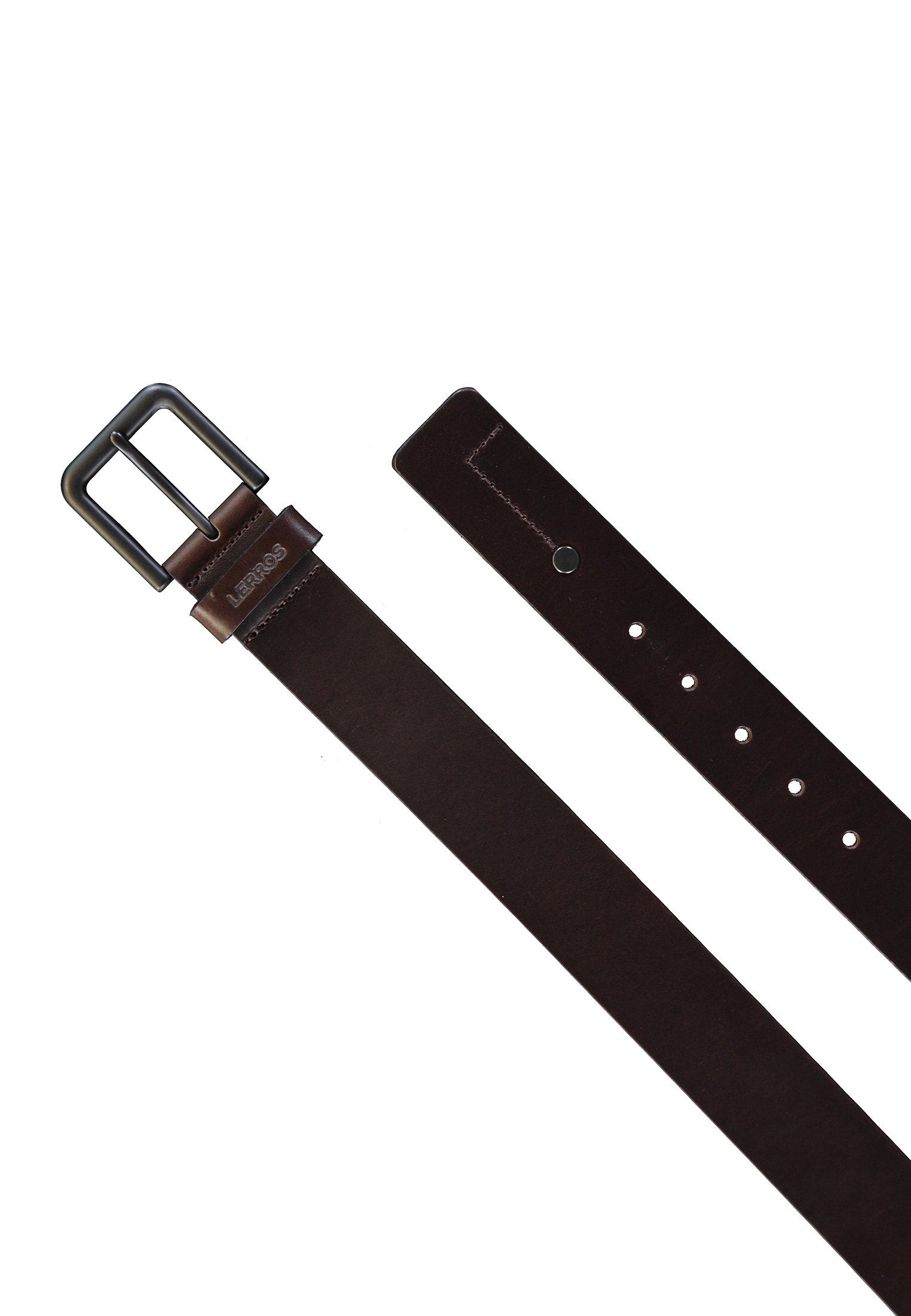 Lerros Leren riem LERROS leren riem MATTHEW met zwarte sluiting