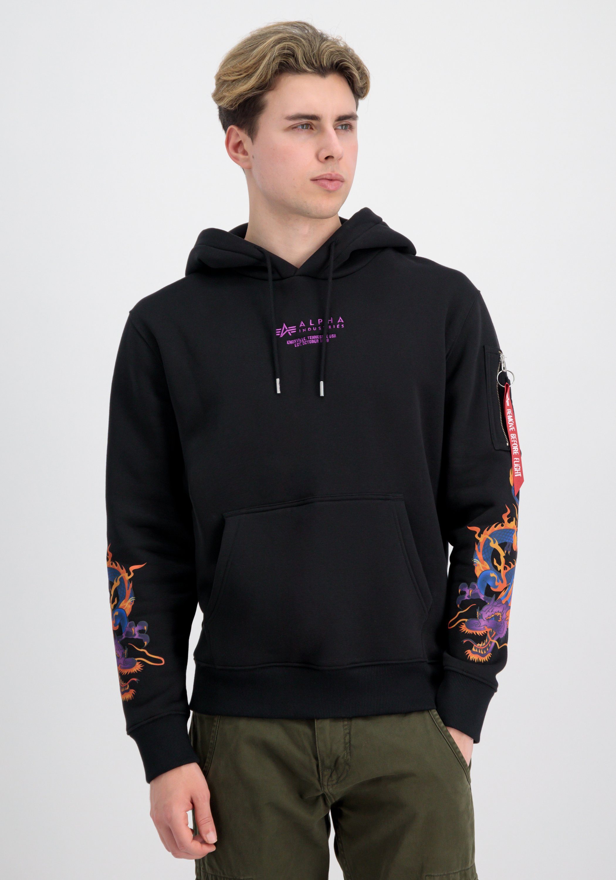 Alpha Industries Hoodie Dragon EMB Hoodie