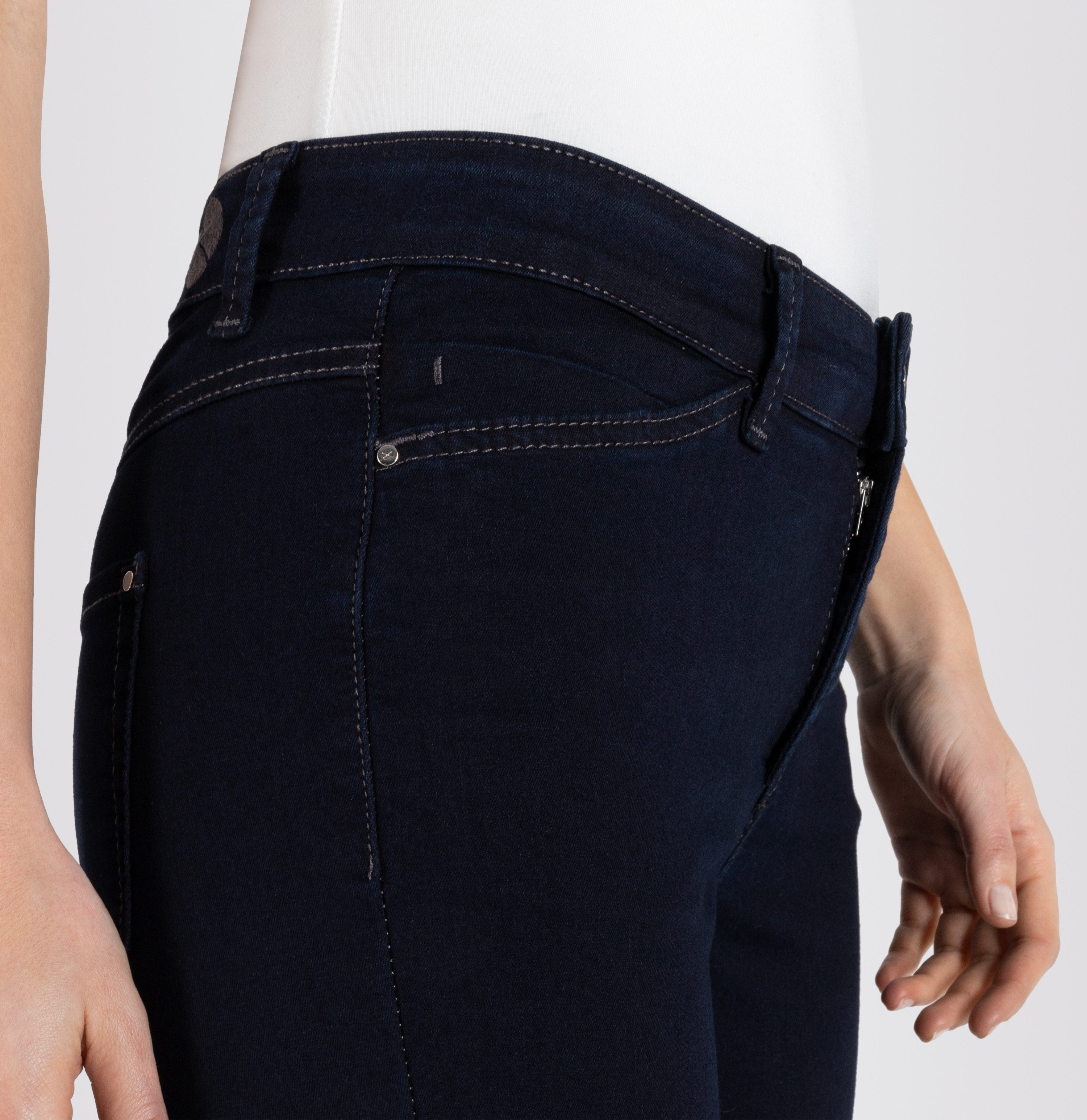 MAC 7 8 jeans Dream Chic Verkort model met ritssluiting
